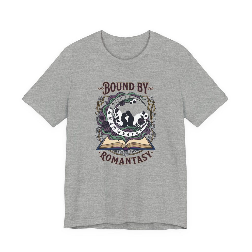 Bound by Romantasy Tee | romantasy reader, enchanted gothic book lover