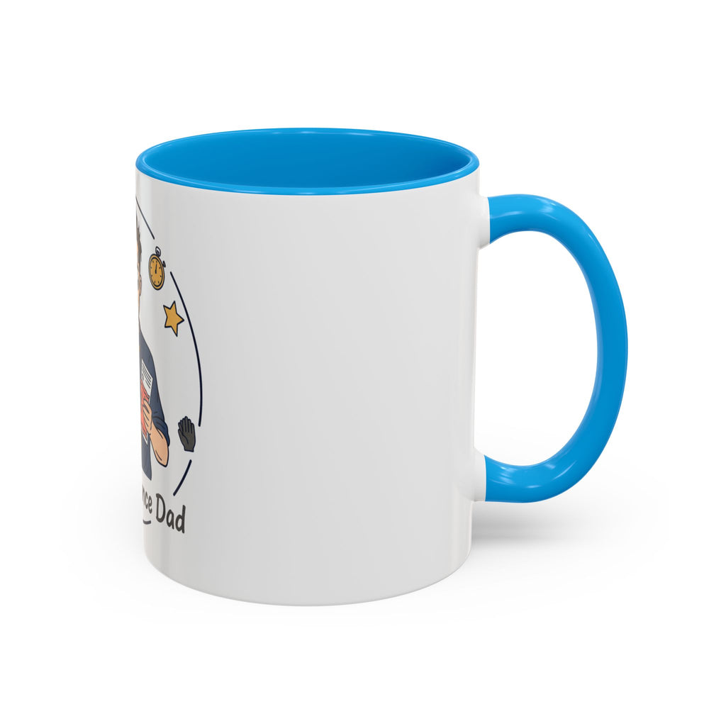 Frazzled Dance Dad Mug — Funny Dance Dad Coffee Cup (11oz/15oz)