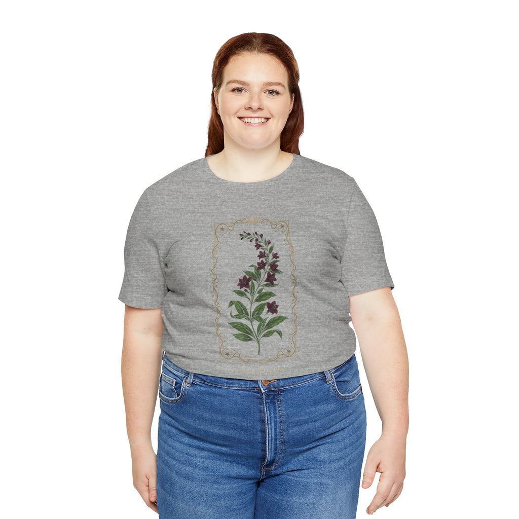 Nightshade Botanical Tee | dark botanical, gothic floral