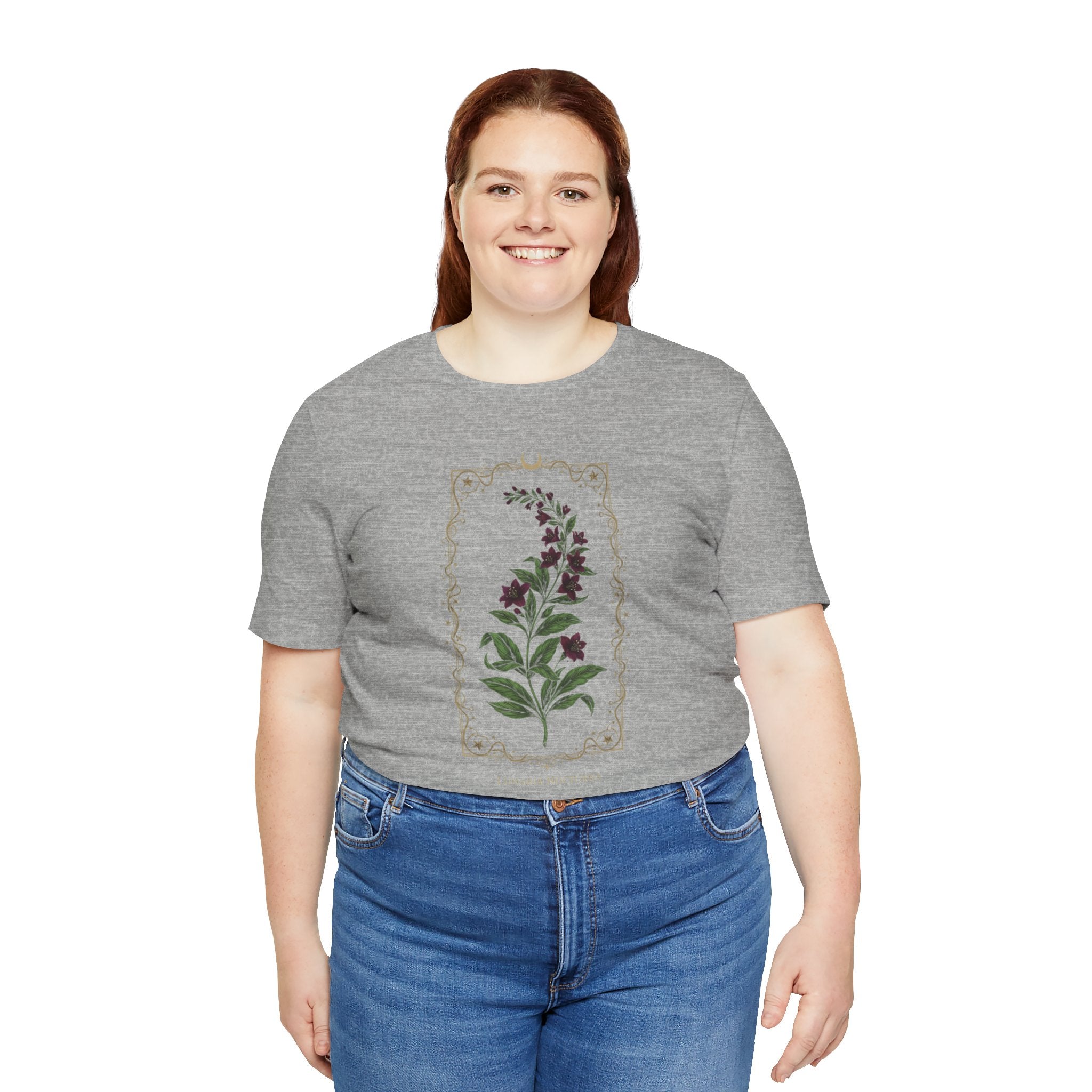 Nightshade Botanical Tee | dark botanical, gothic floral