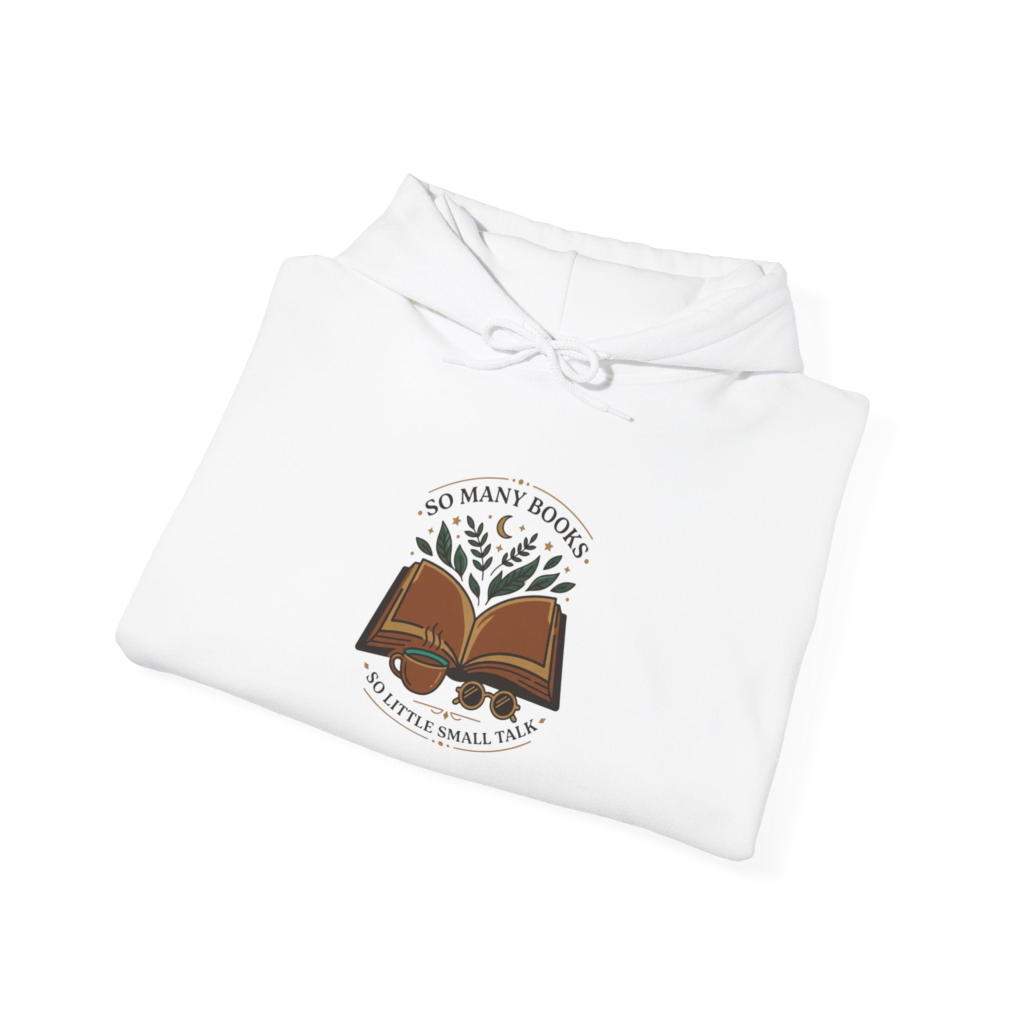 So Many Books, So Little Time Hoodie | Book Lover, Cozy Reader