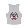 Happy 250th Birthday USA Eagle & Flag Racer Tank Top