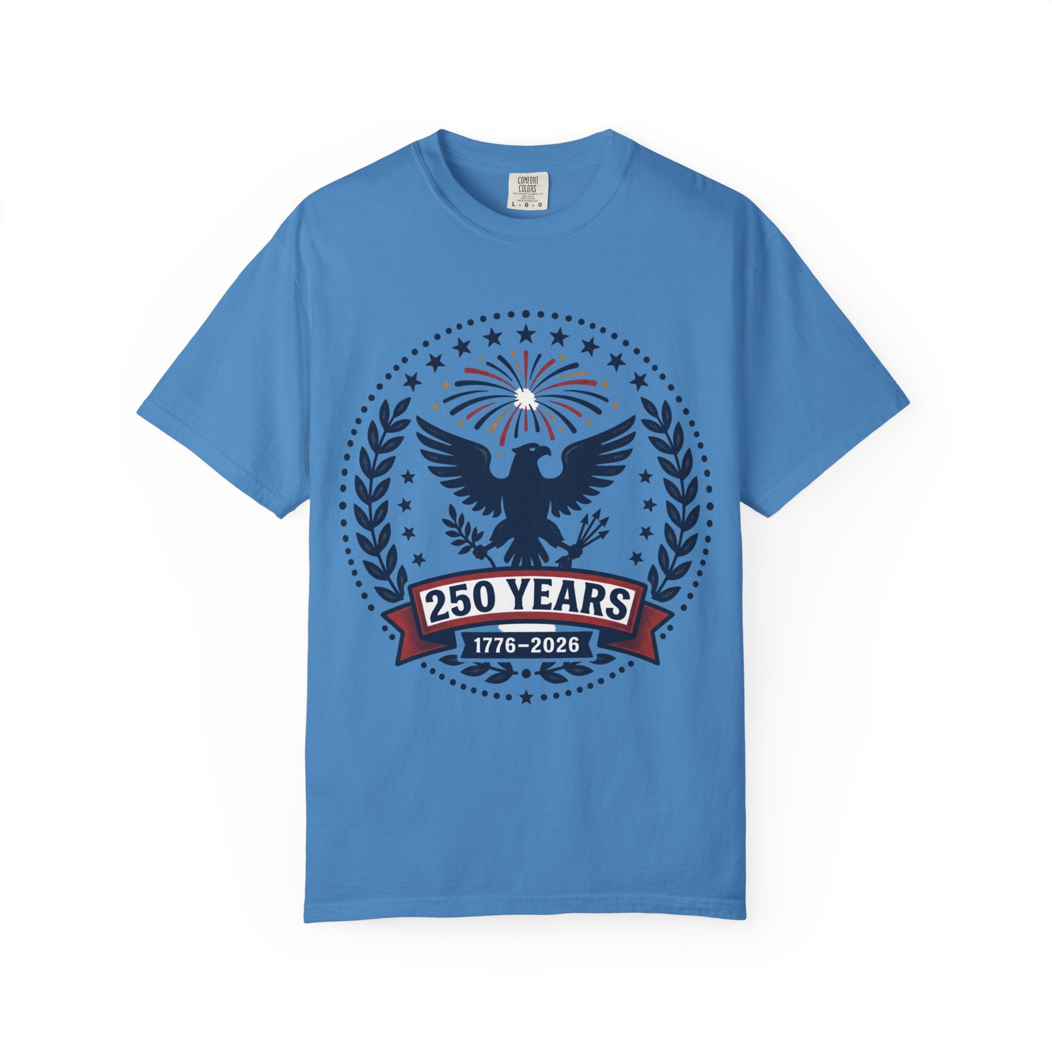 250 Years Eagle Anniversary T-Shirt — 1776–2026 Patriotic Celebration Tee