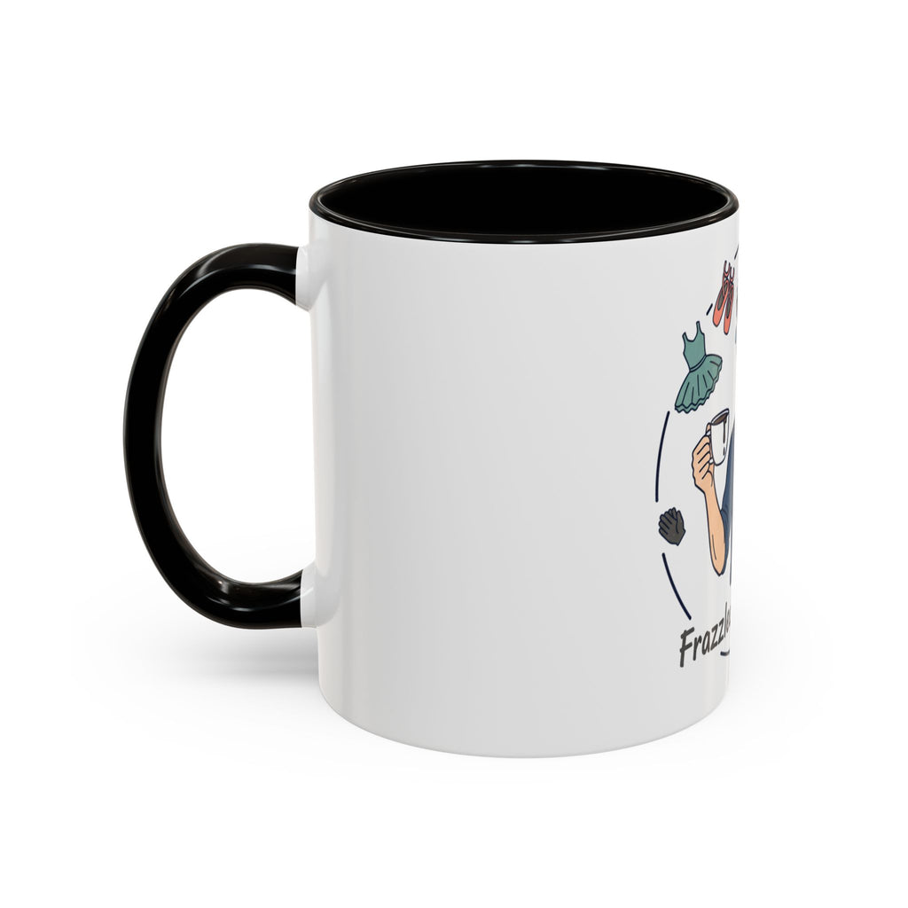 Frazzled Dance Dad Mug — Funny Dance Dad Coffee Cup (11oz/15oz)