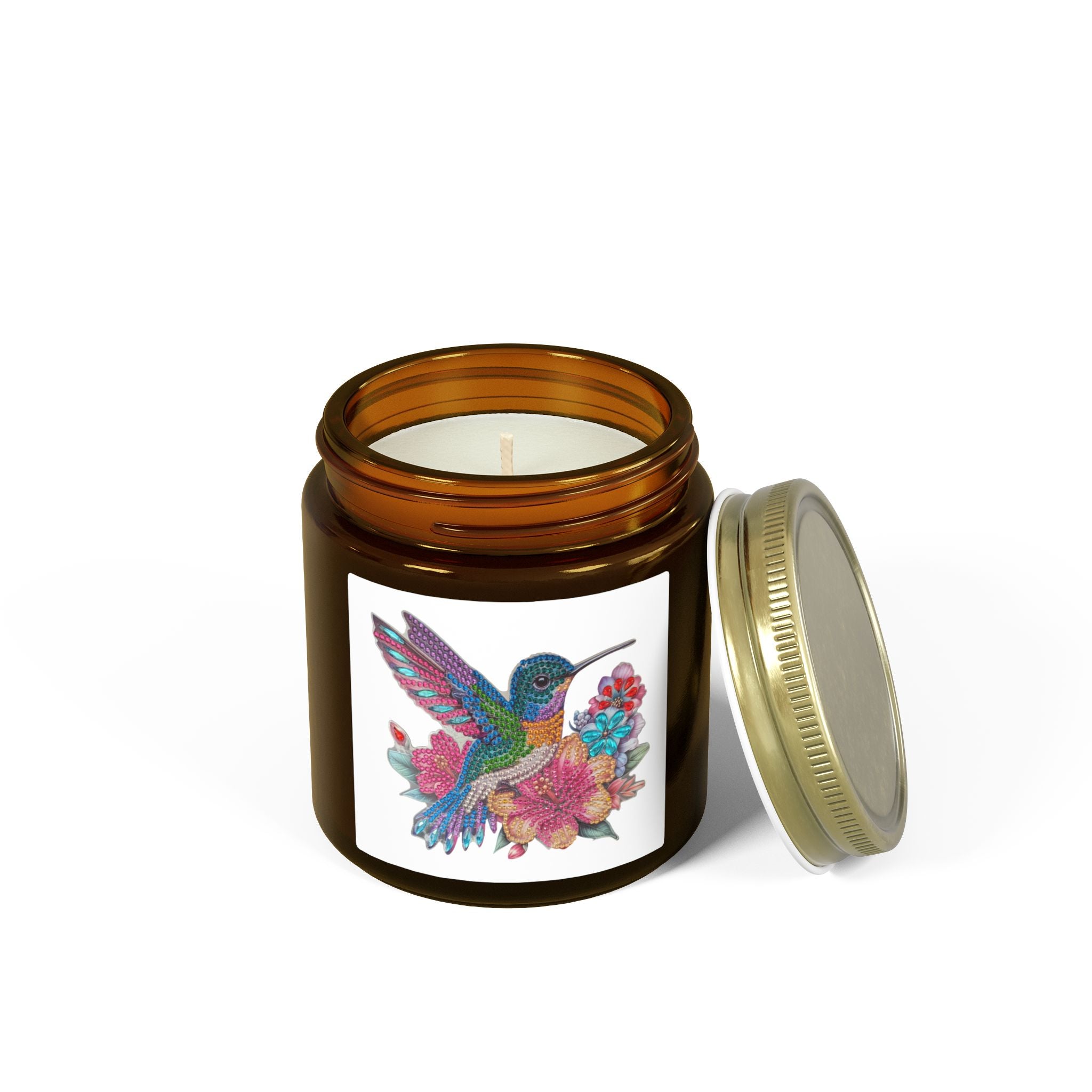 Hummingbird Coconut Apricot Scented Candle — 4oz/9oz Jar