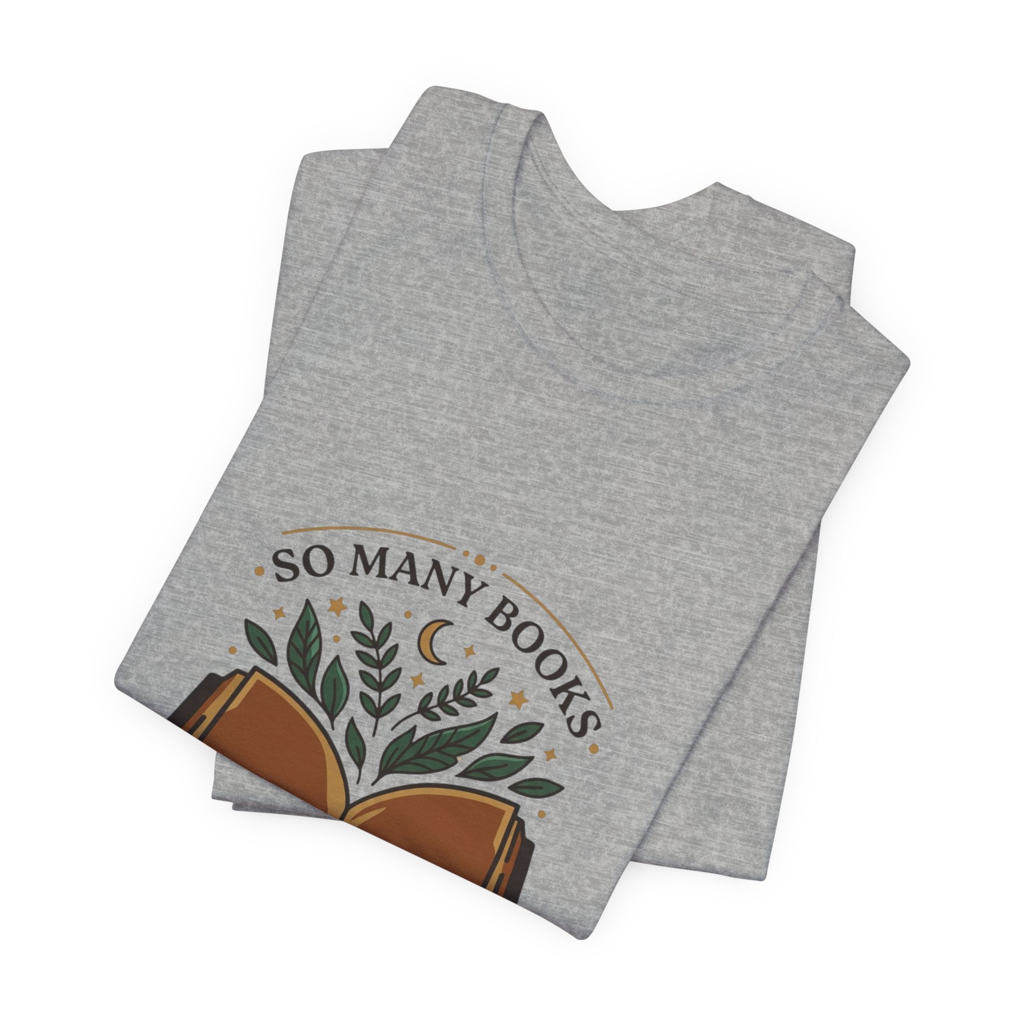 So Many Books Tee | Book Lover shirt, reading shirt, bookish tee