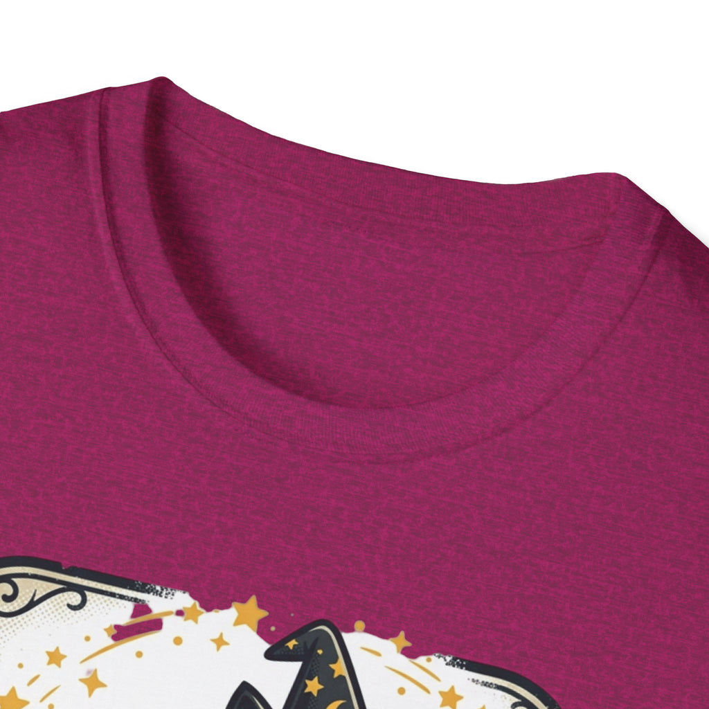 Magician Cat T-Shirt — "The Mysterious Cat" Cute Black Cat Magic Graphic Tee