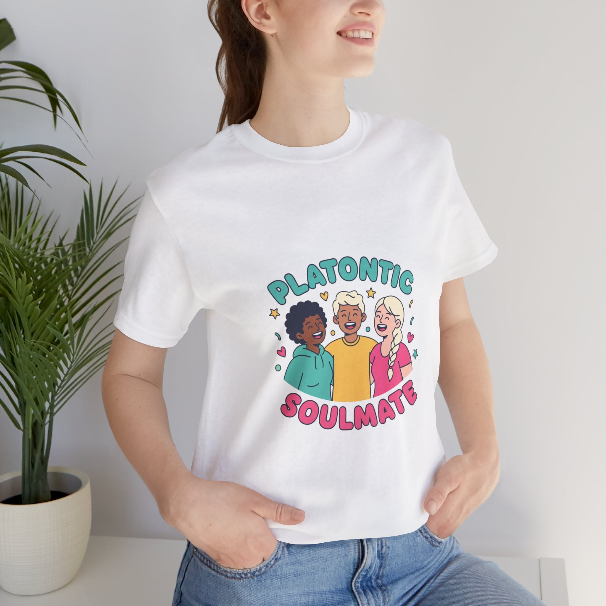 Platonic Soulmate Tee | Friendship-First BFF Shirt, Platonic Love Top