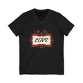Love Red Roses V-Neck Tee