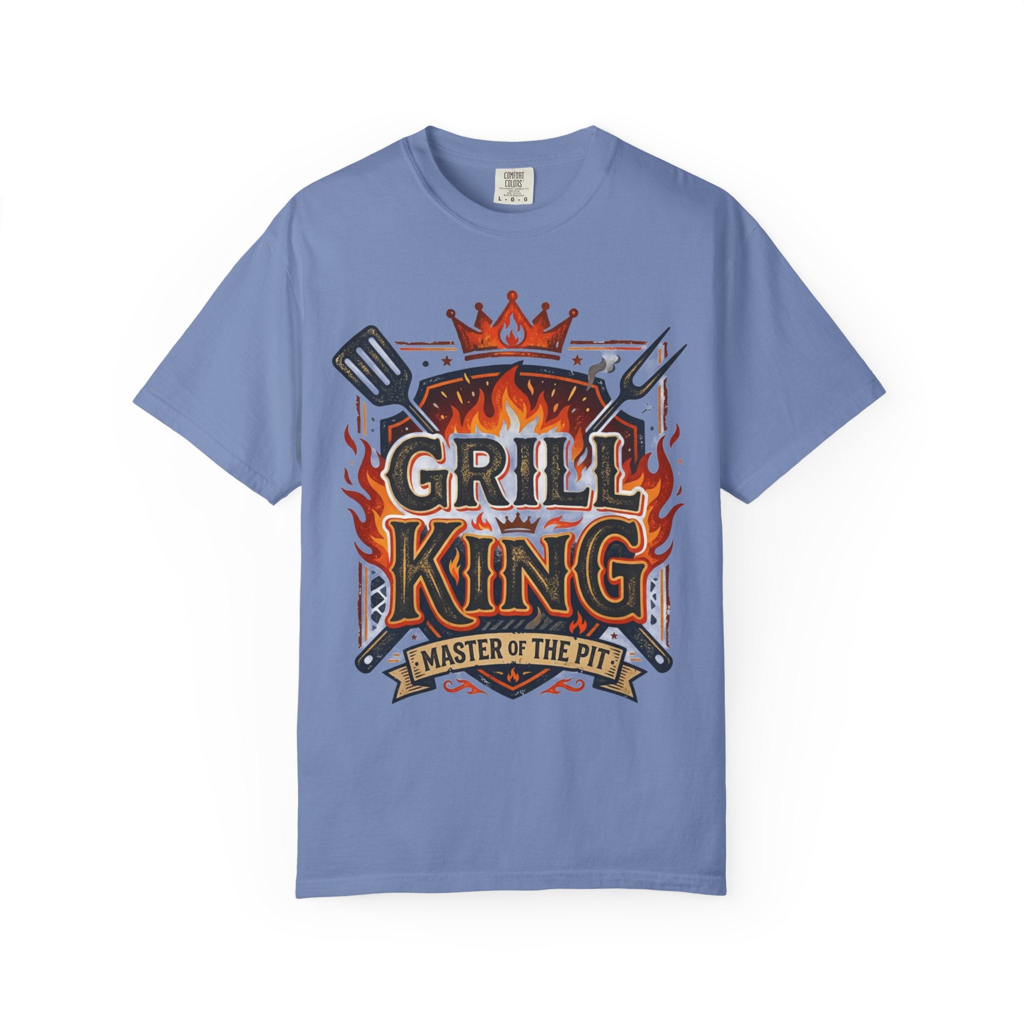 Grill King T-Shirt — Master of the Pit BBQ Tee