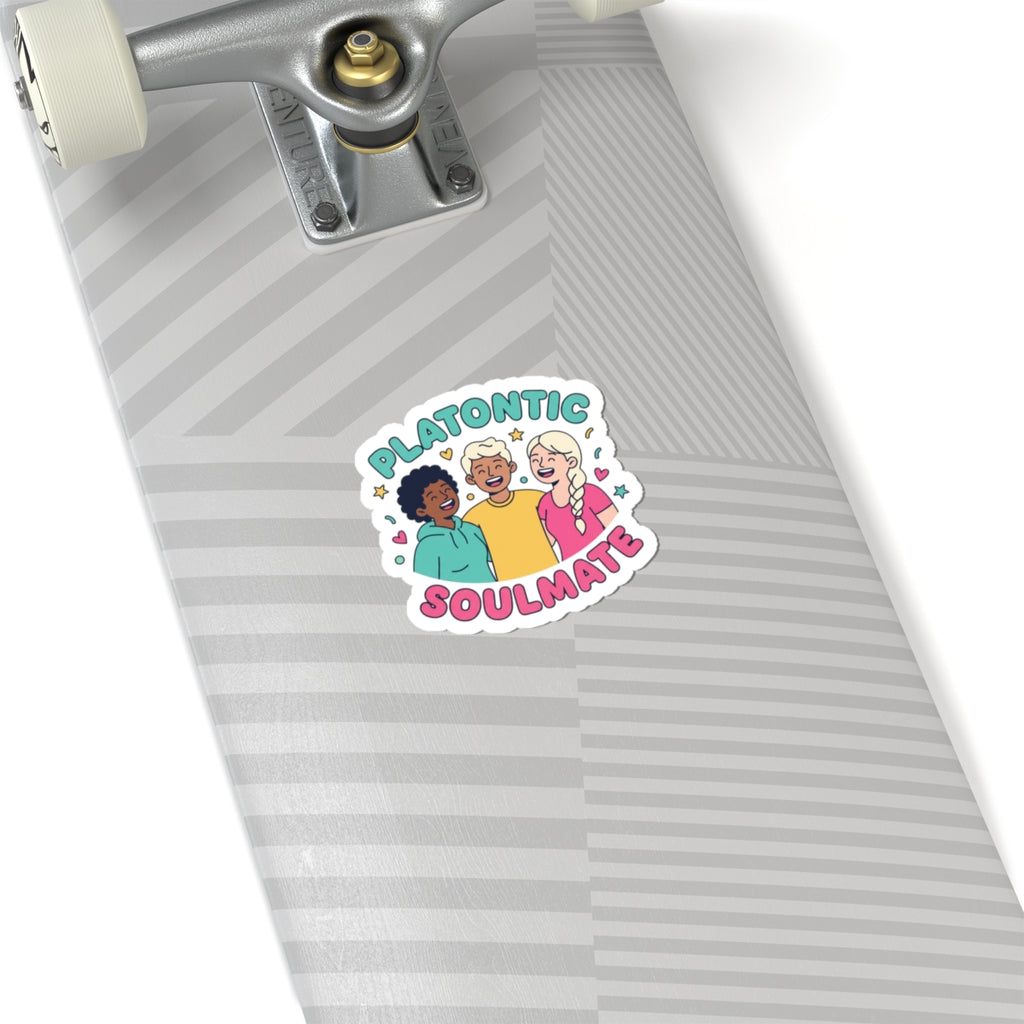 Platonic Soulmate Kiss-Cut Stickers | Friendship-First, Platonic Love