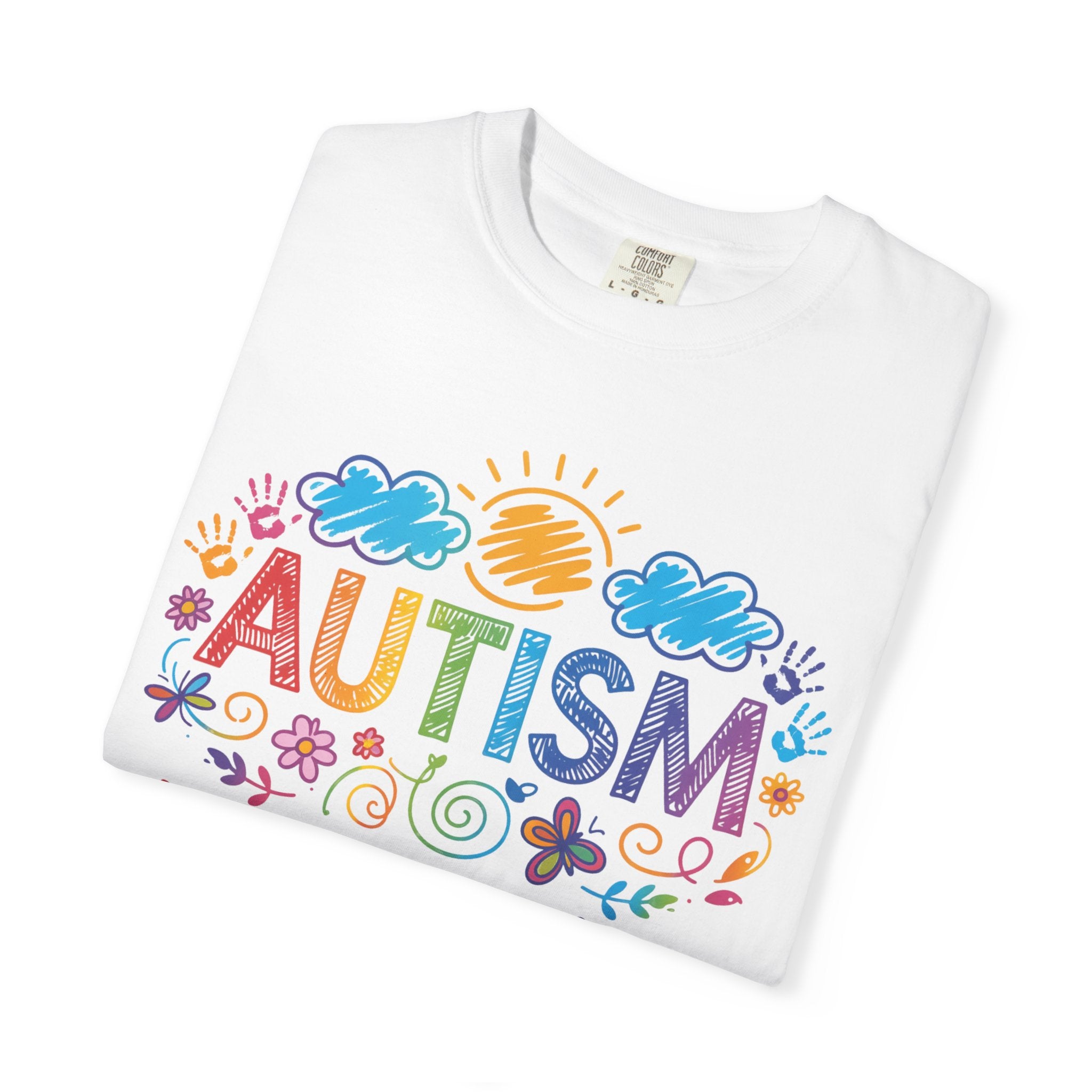 Autism Awareness T-Shirt — "Accept Understand Love" Colorful Support Tee
