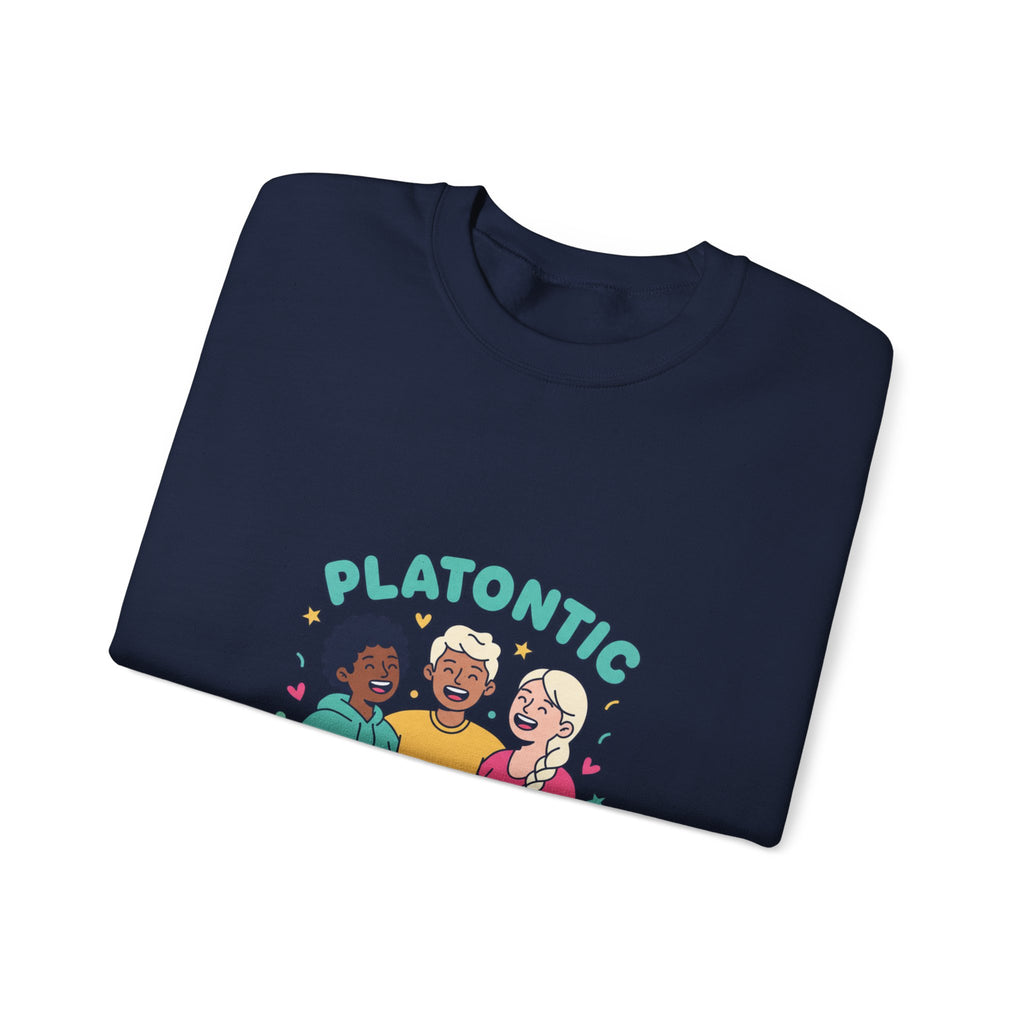 Platonic Soulmate Crewneck Sweatshirt | friendship, platonic love