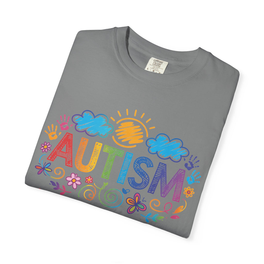Autism Awareness T-Shirt — "Accept Understand Love" Colorful Support Tee