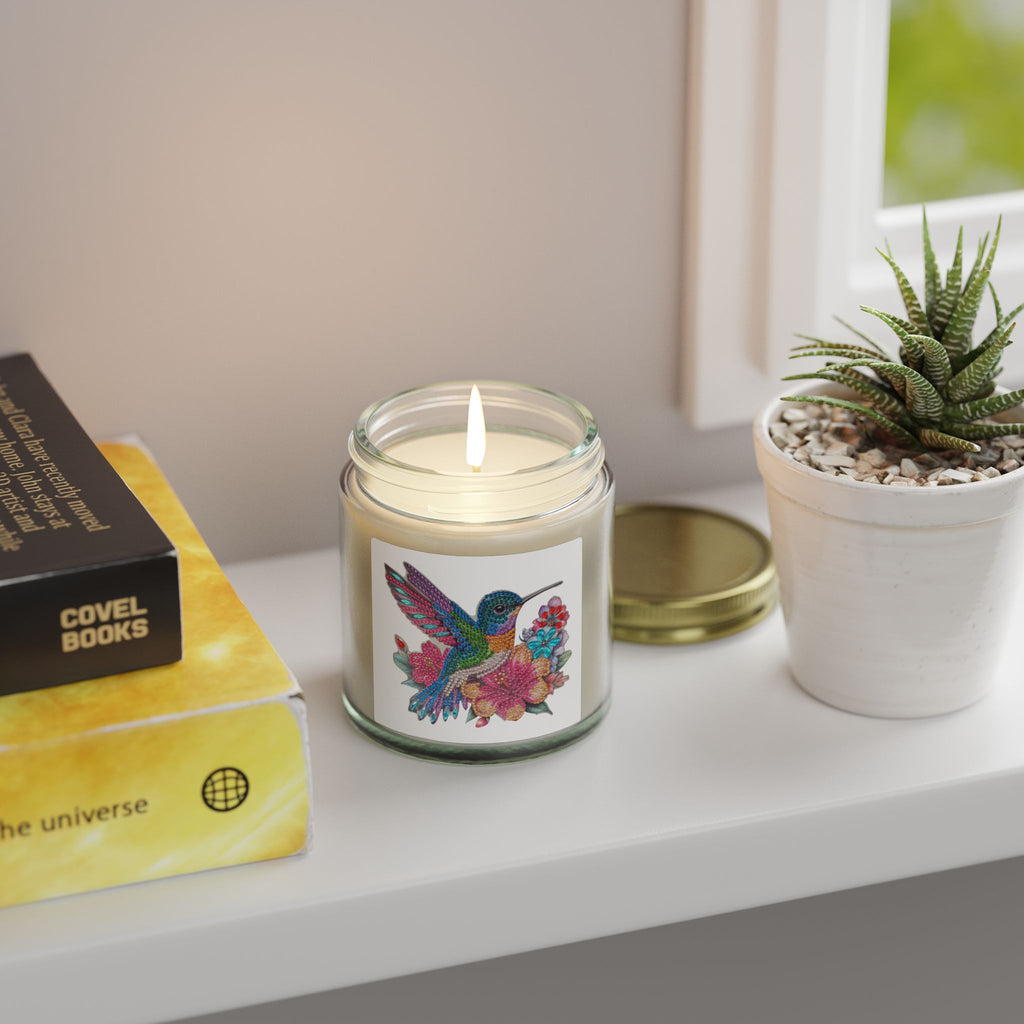 Hummingbird Coconut Apricot Scented Candle — 4oz/9oz Jar