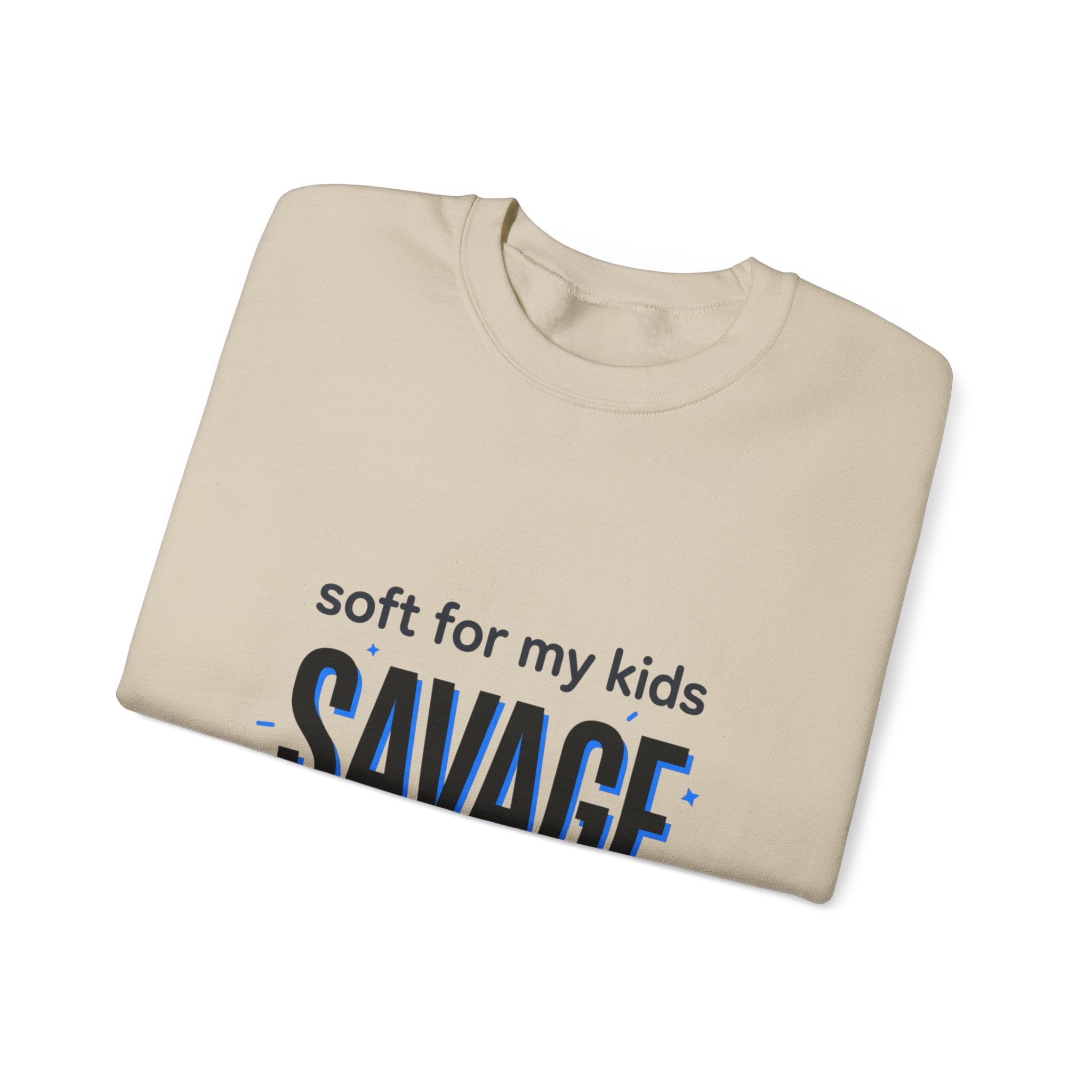 Savage Mom Sweatshirt | Minimal Typographic Mother's Day, Mom Life Style