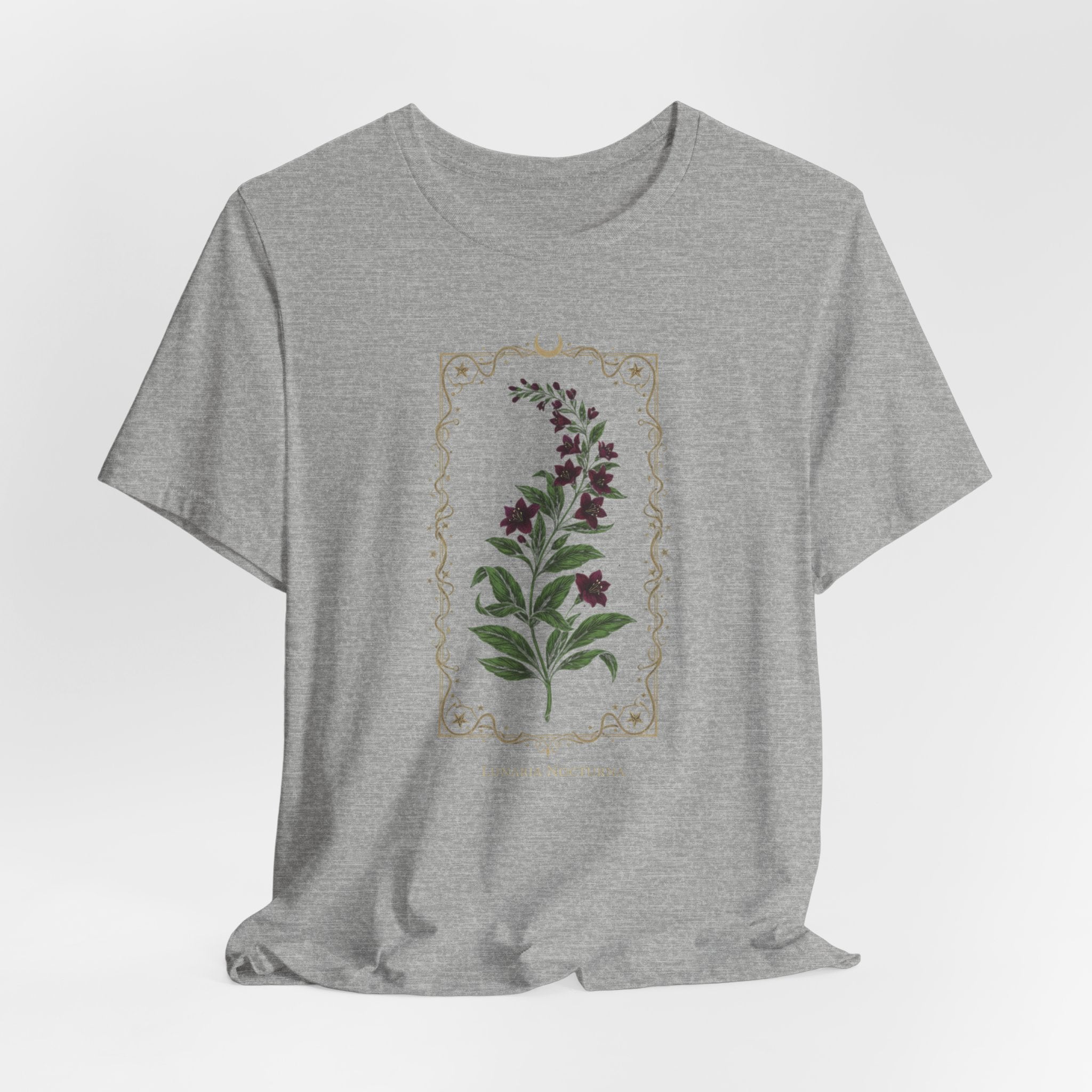 Nightshade Botanical Tee | dark botanical, gothic floral
