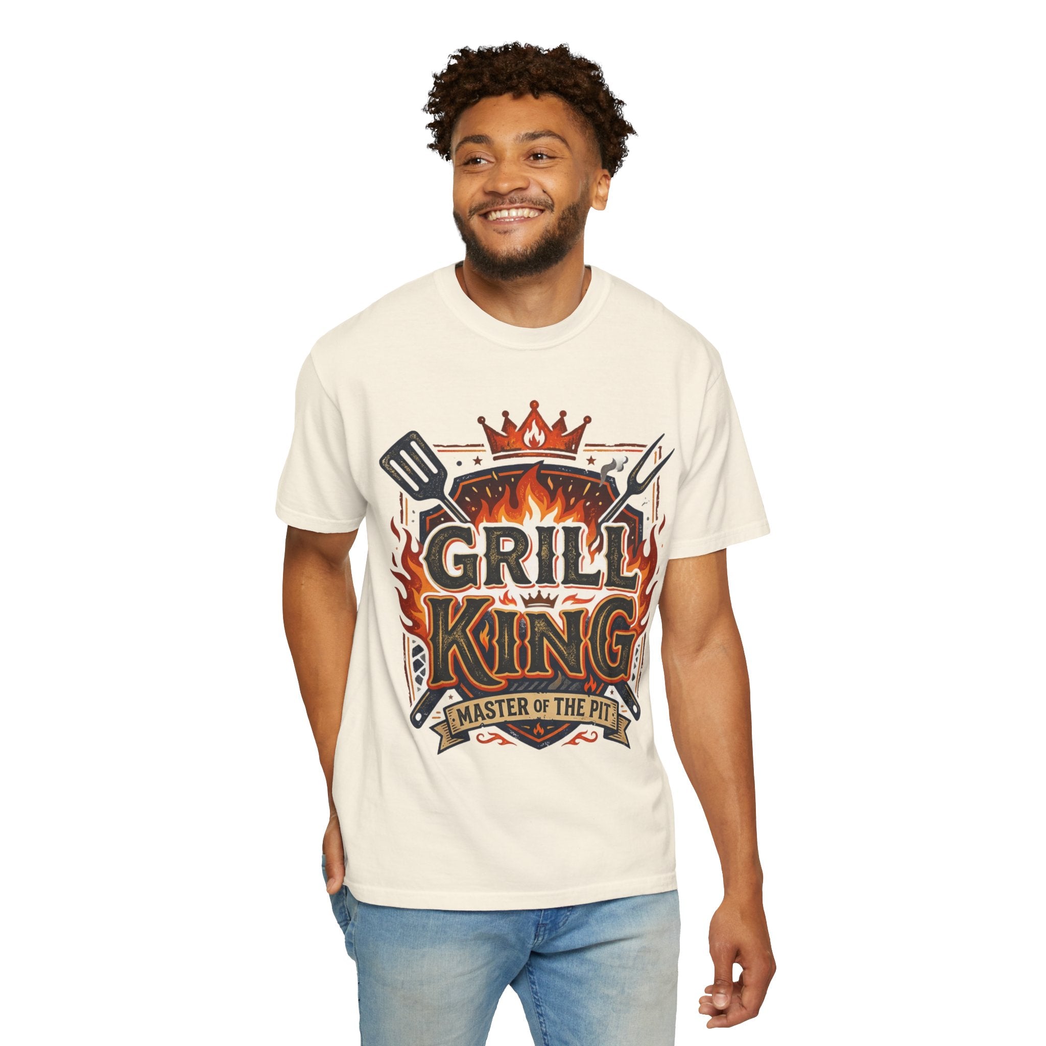 Grill King T-Shirt — Master of the Pit BBQ Tee