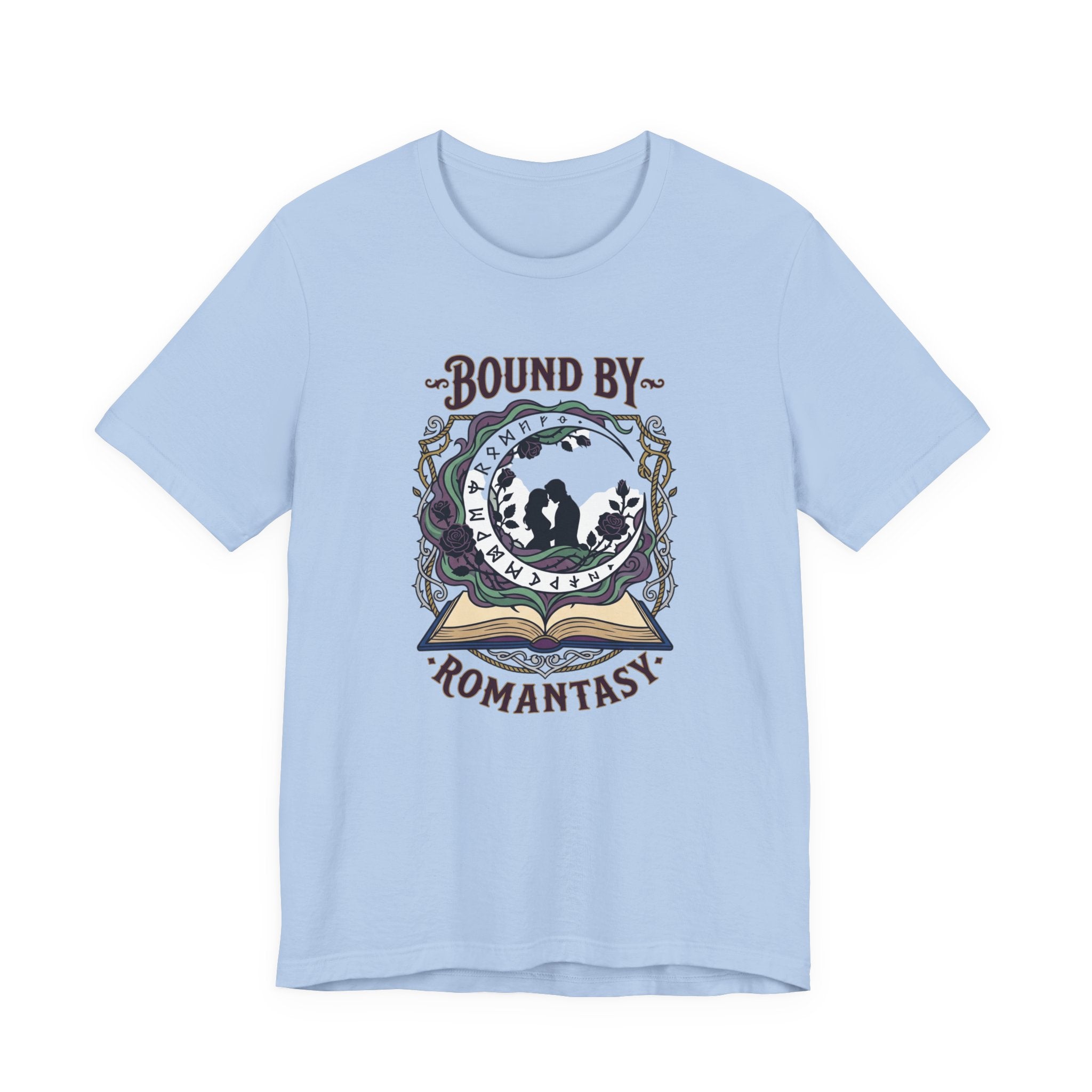 Bound by Romantasy Tee | romantasy reader, enchanted gothic book lover