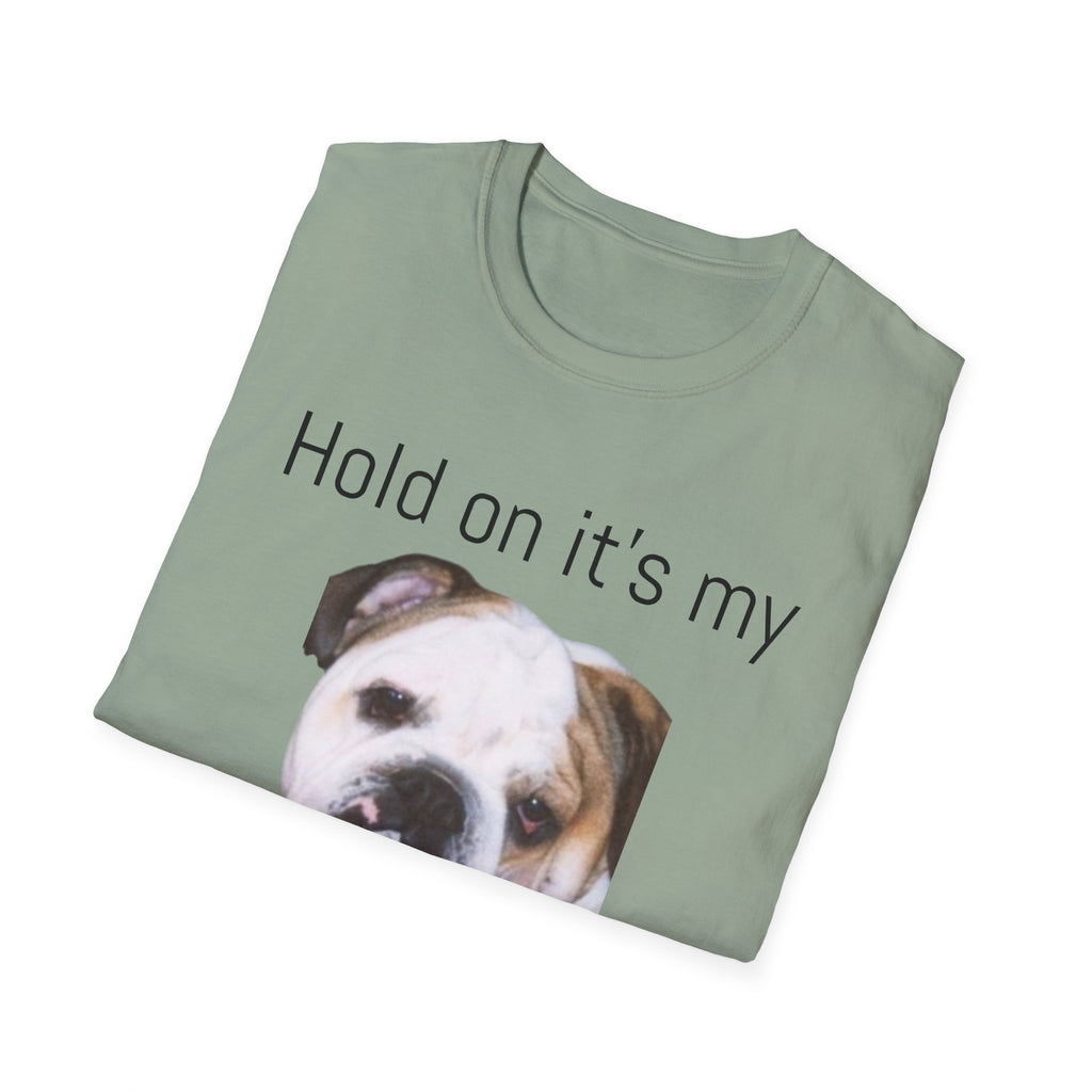 Funny Smoking Bulldog T-Shirt — Humorous Bulldog Graphic Tee