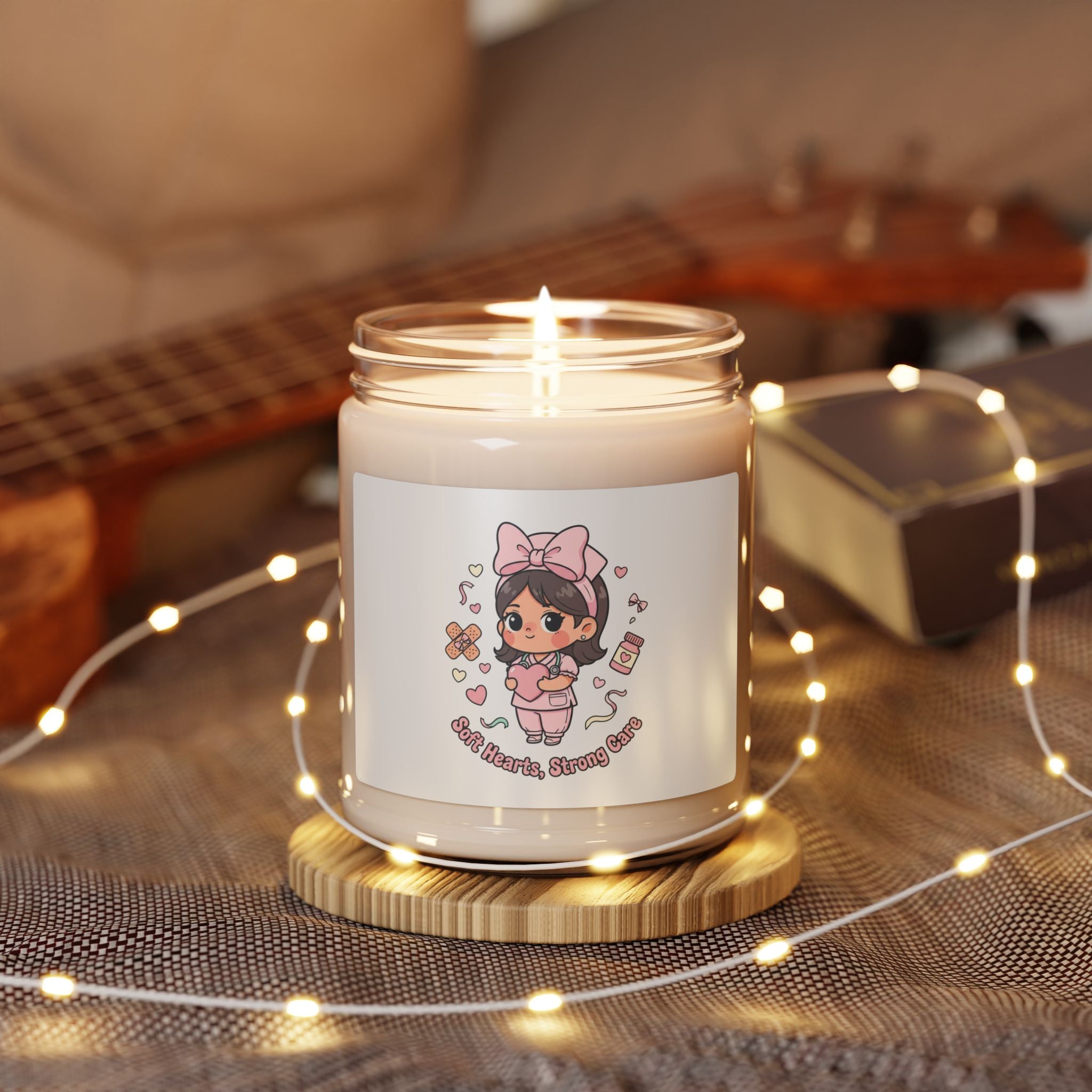 Nurse Scented Soy Candle — 9oz Aromatherapy Candle for Healthcare Heroes