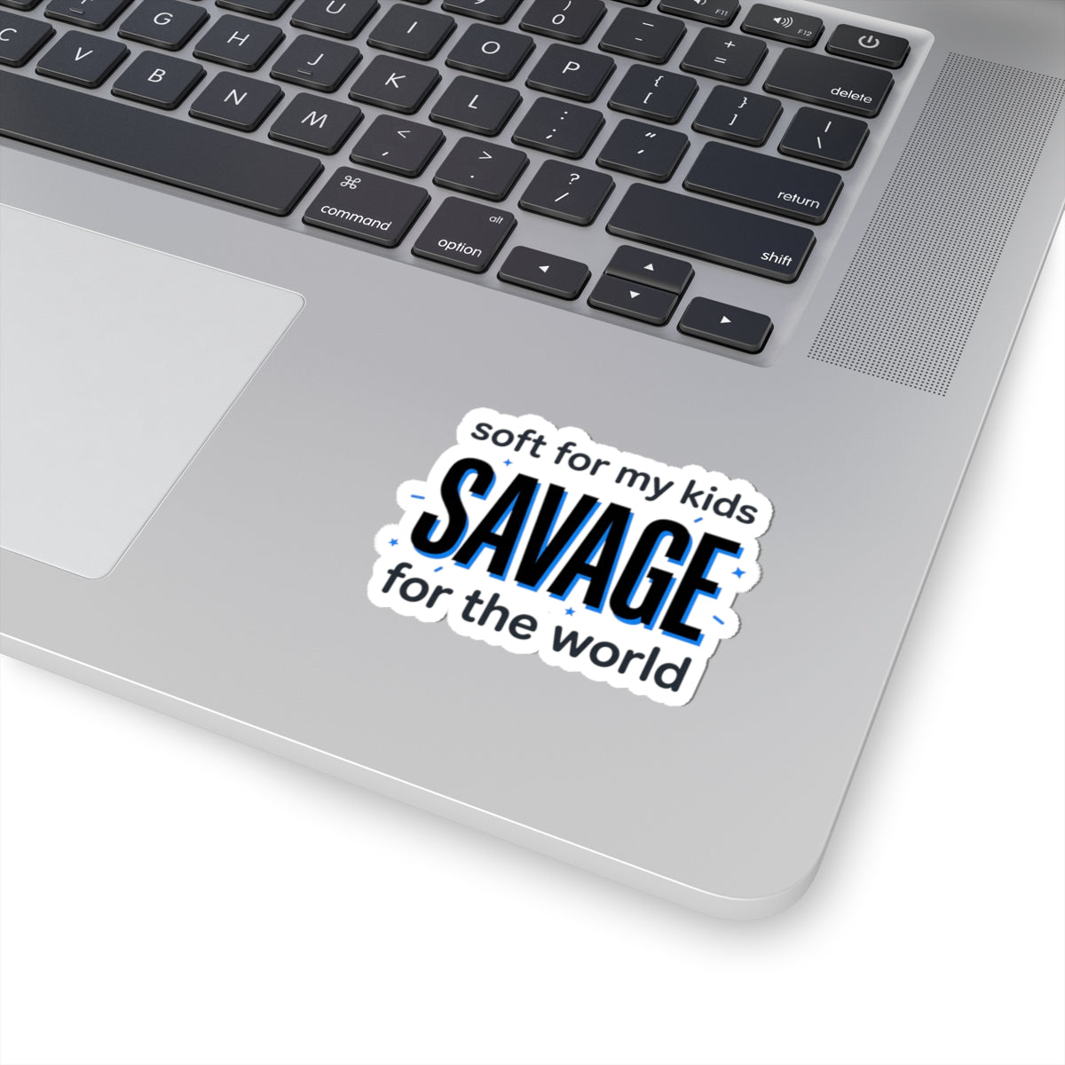 Savage Mom Sticker | Minimal Typographic Mother’s Day, Mama Identity