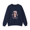 Cute Nurse Graphic Sweatshirt | pastel coquette medical, kawaii nurse merch
