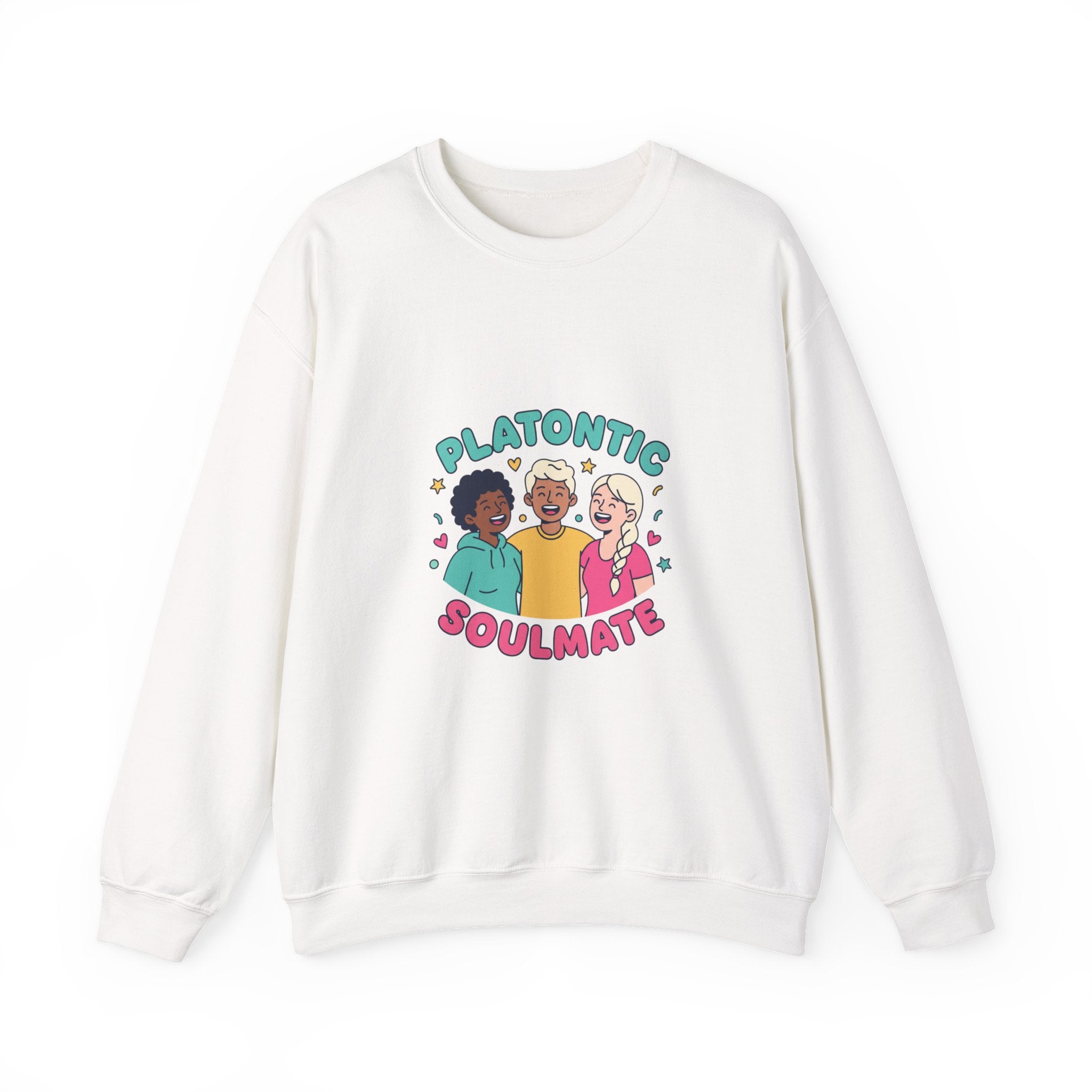 Platonic Soulmate Crewneck Sweatshirt | friendship, platonic love
