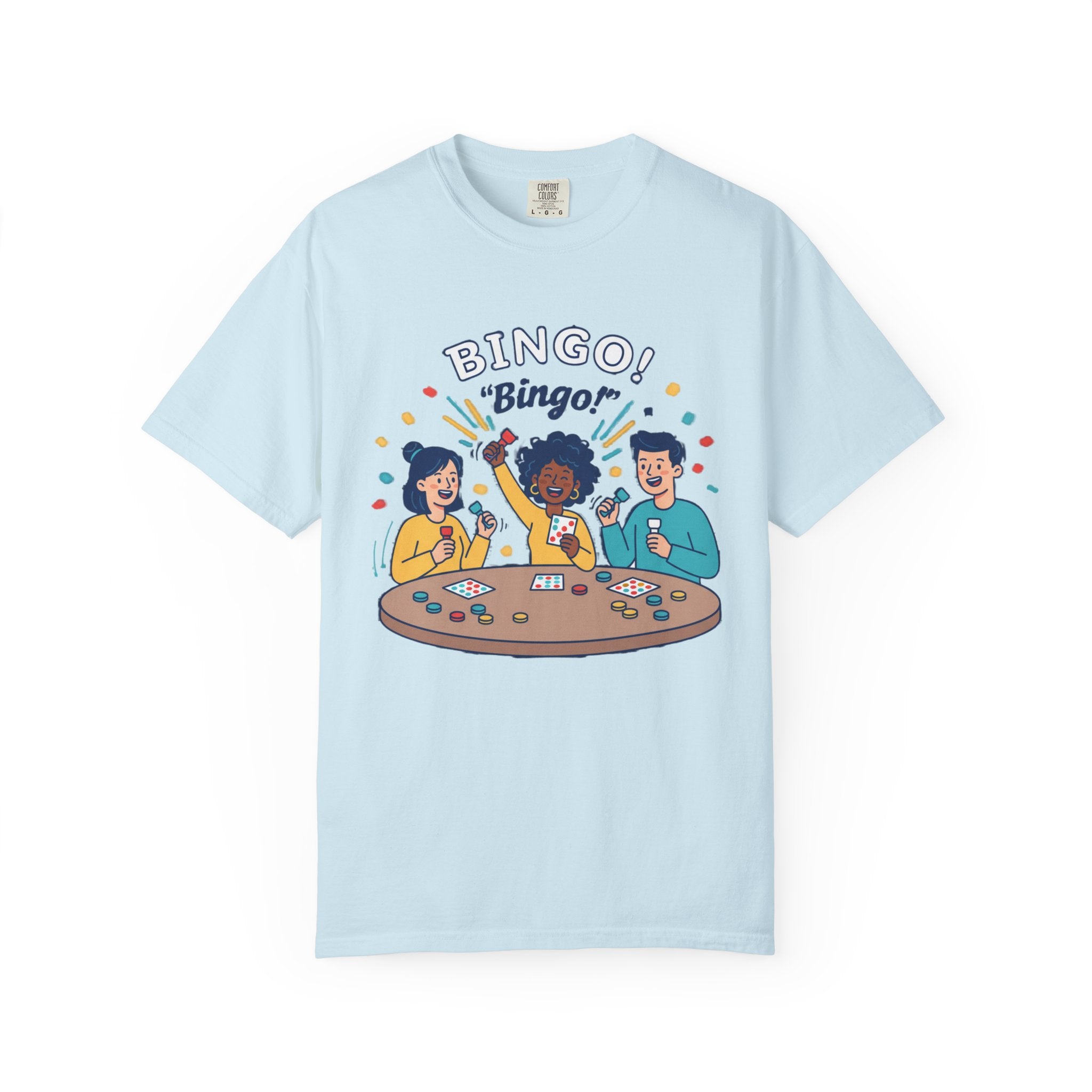 Bingo Night T-Shirt — "Yelling Bingo" Friends Game Tee