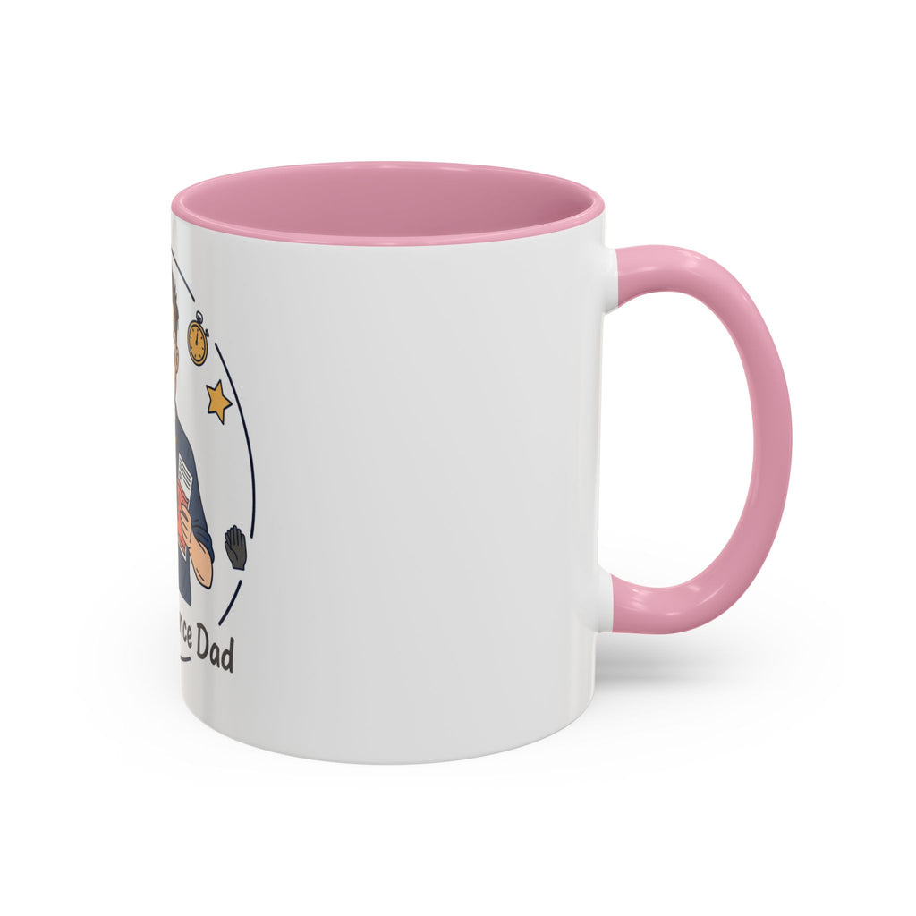 Frazzled Dance Dad Mug — Funny Dance Dad Coffee Cup (11oz/15oz)