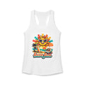 Retro Summer Day Racerback Tank — Women's Fun-in-the-Sun Tank