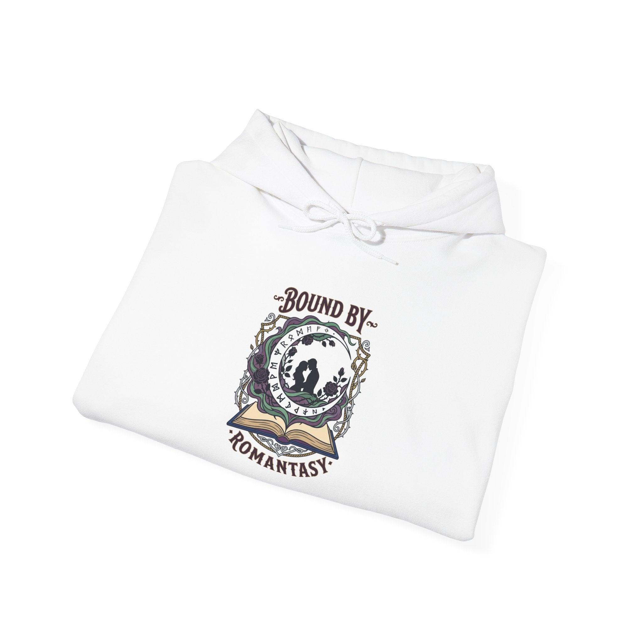 Bound by Romantasy Hoodie | romantasy, book lover, gothic celestial