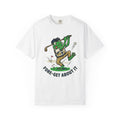 Golf Frog T-Shirt — “Fore-get About It” Funny Golf Graphic Tee