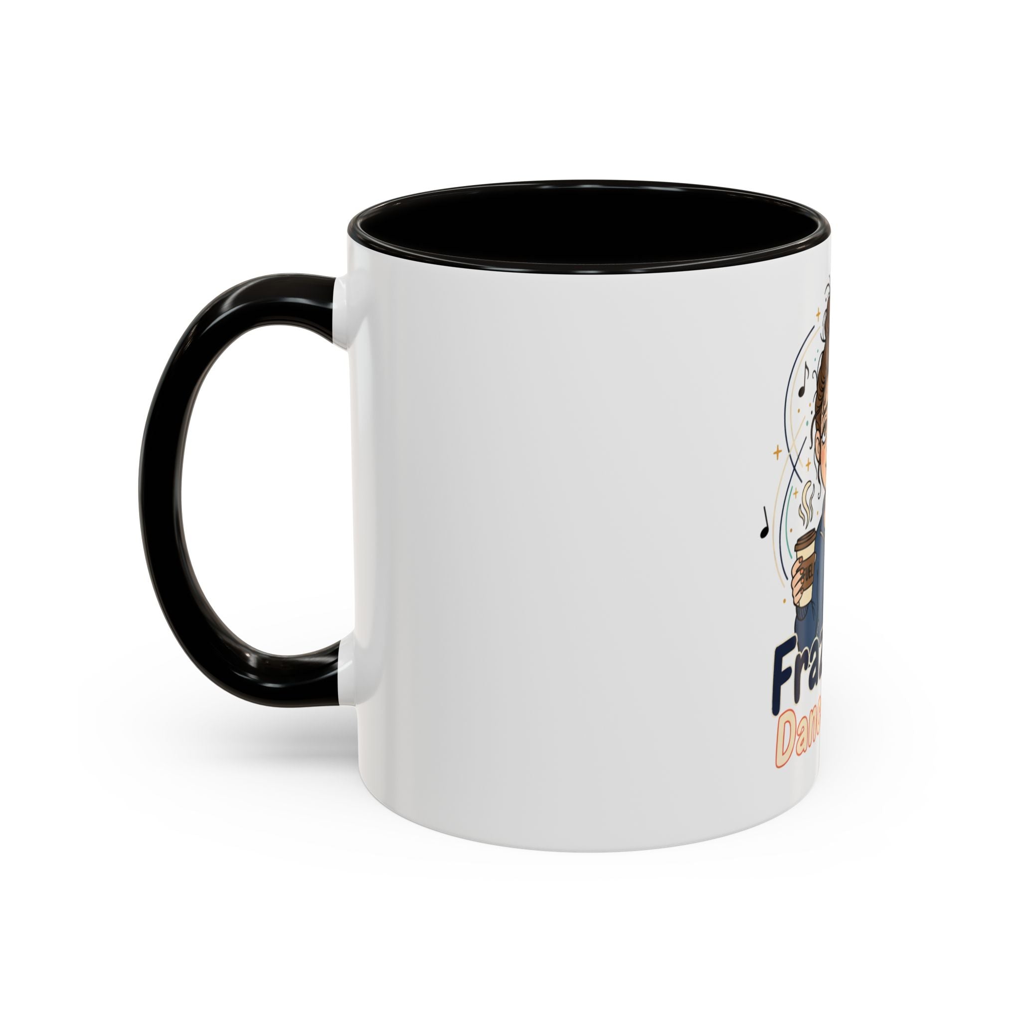 Frazzled Dance Mom Mug — Cute Coffee Cup for Dance Moms (11oz/15oz)