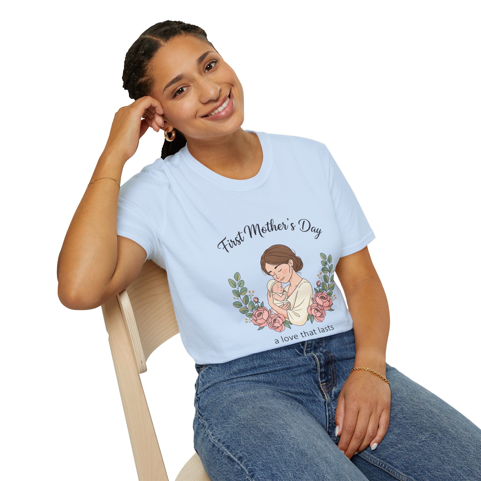 Mother's Day 'Love That Last' T-Shirt — First Child Mom Tee