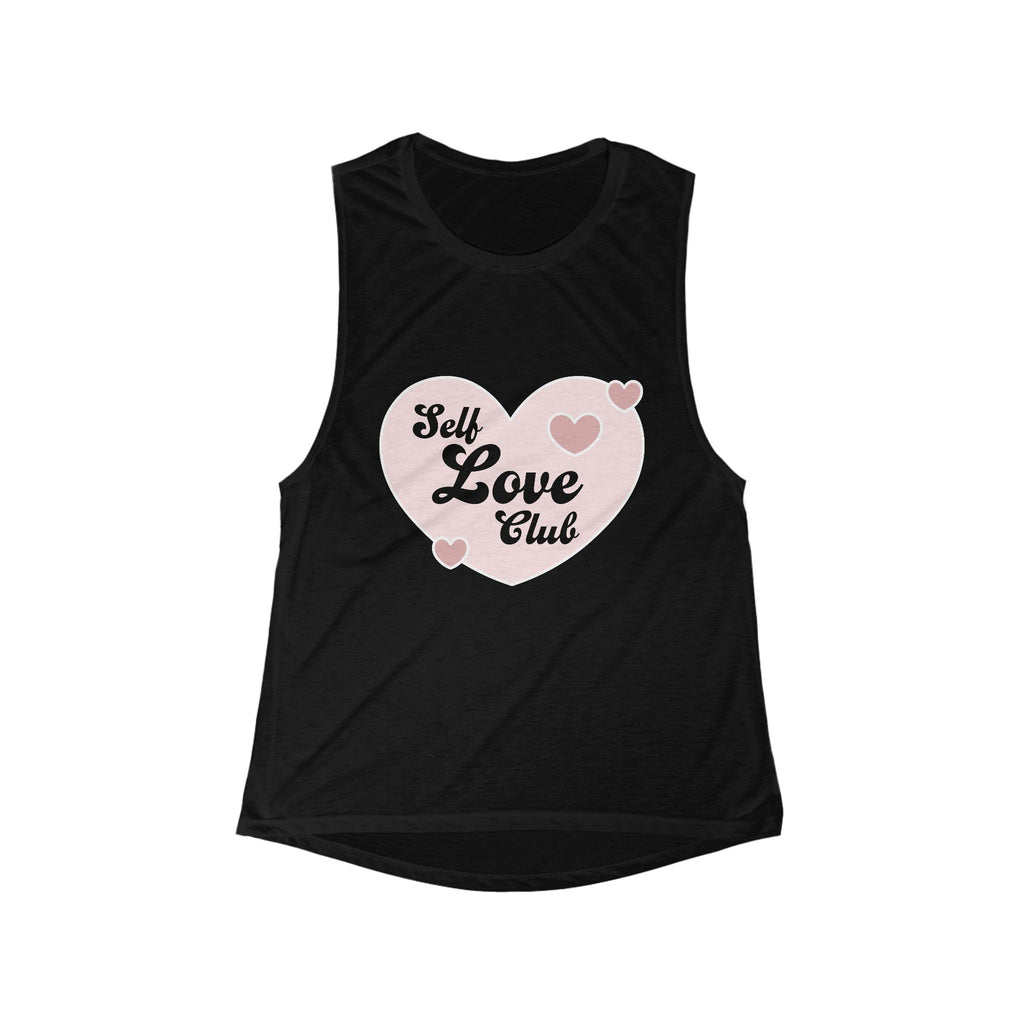 Self Love Club Tank Top — Women’s Flowy Scoop Muscle Tank