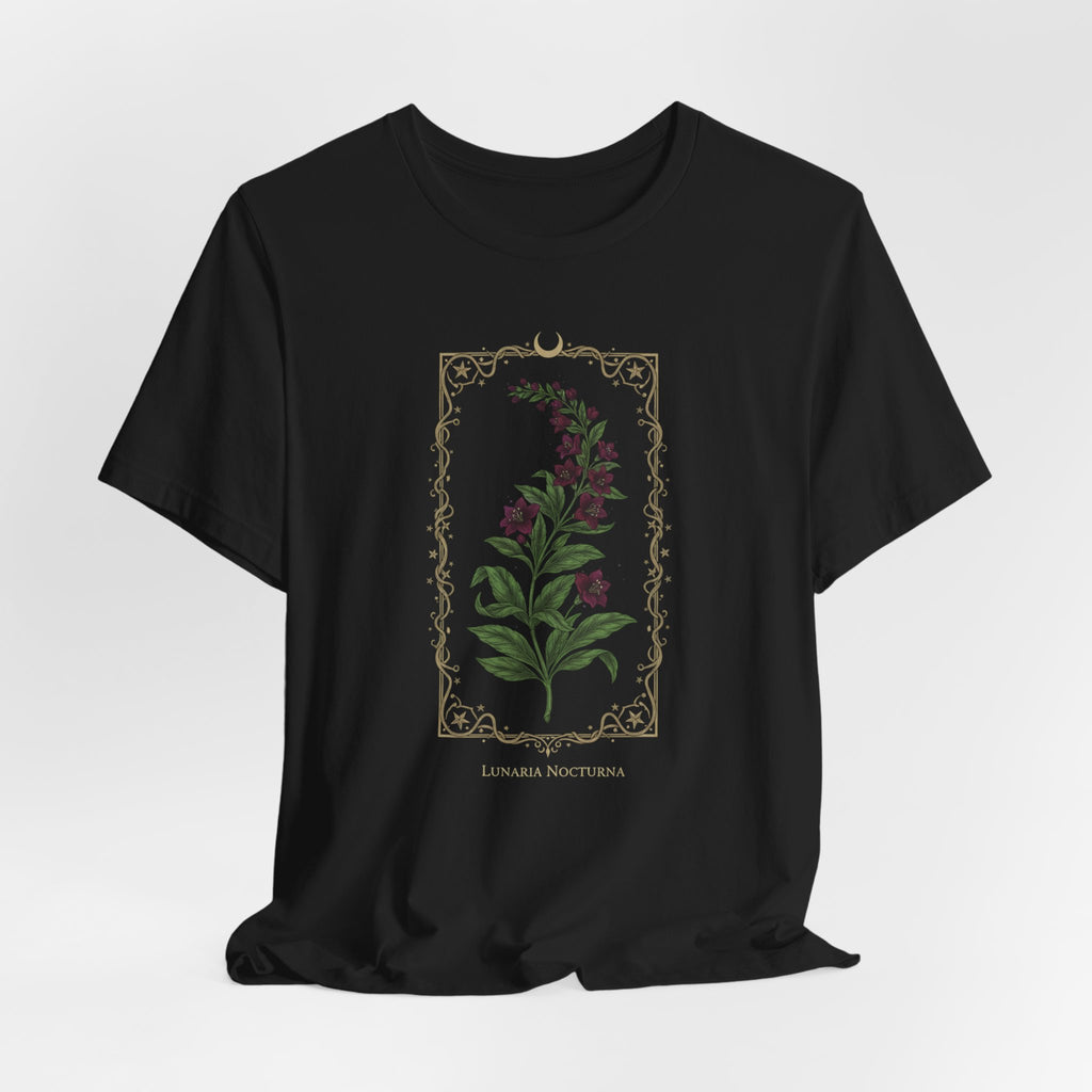 Nightshade Botanical Tee | dark botanical, gothic floral