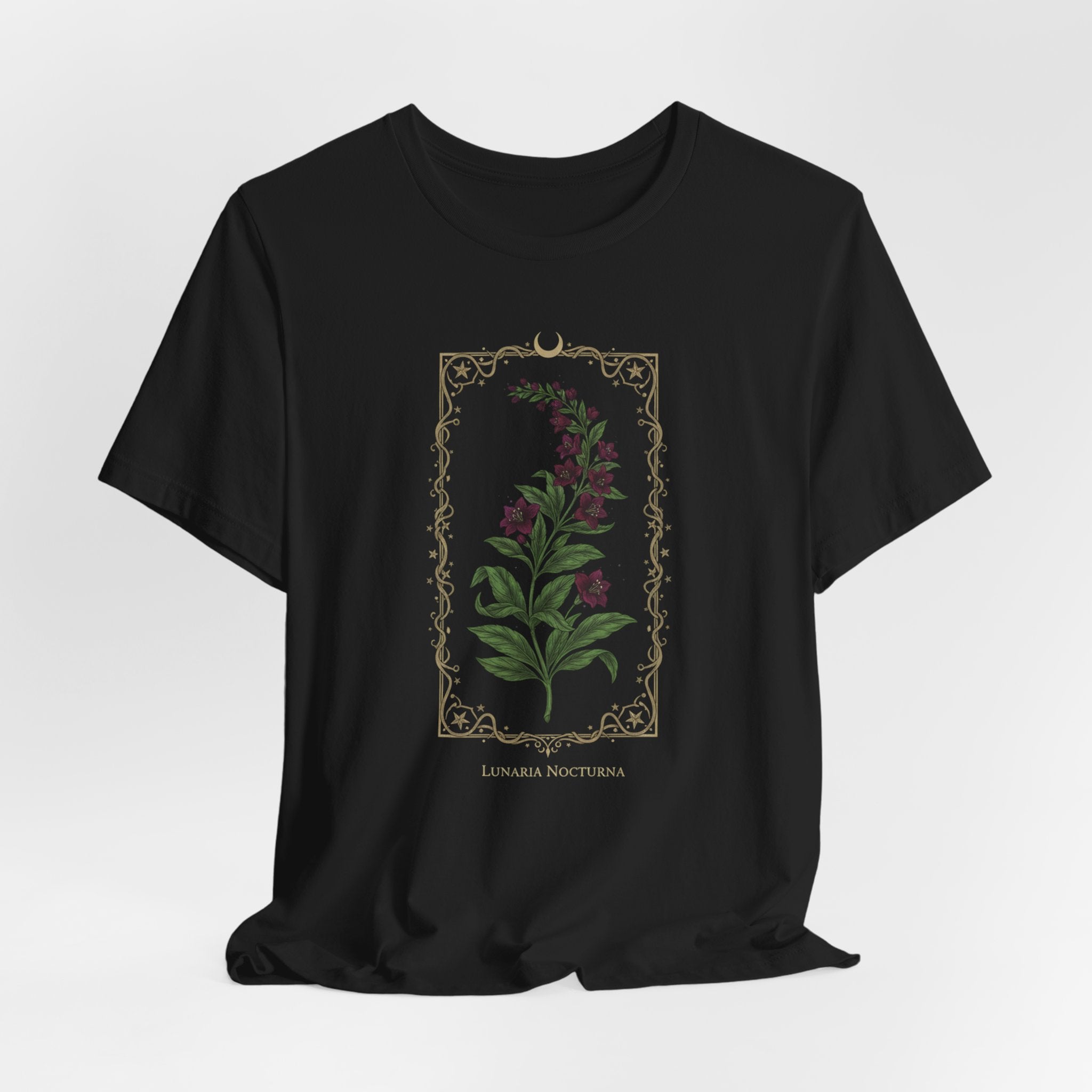 Nightshade Botanical Tee | dark botanical, gothic floral