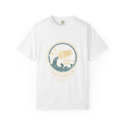 Aquarius Zodiac T-Shirt — Water Bearer Astrology Tee