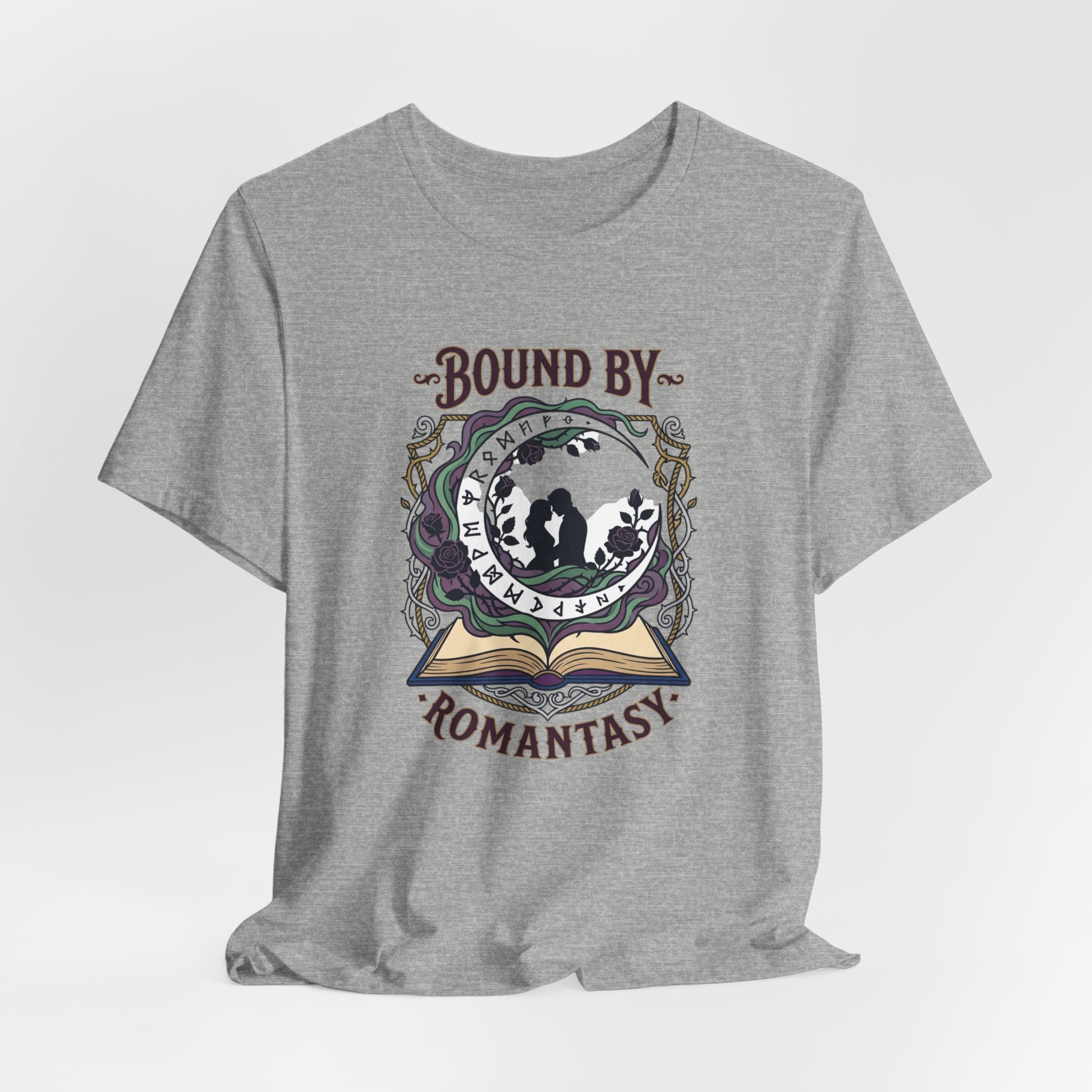 Bound by Romantasy Tee | romantasy reader, enchanted gothic book lover