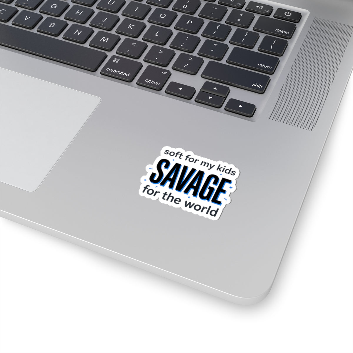 Savage Mom Sticker | Minimal Typographic Mother’s Day, Mama Identity