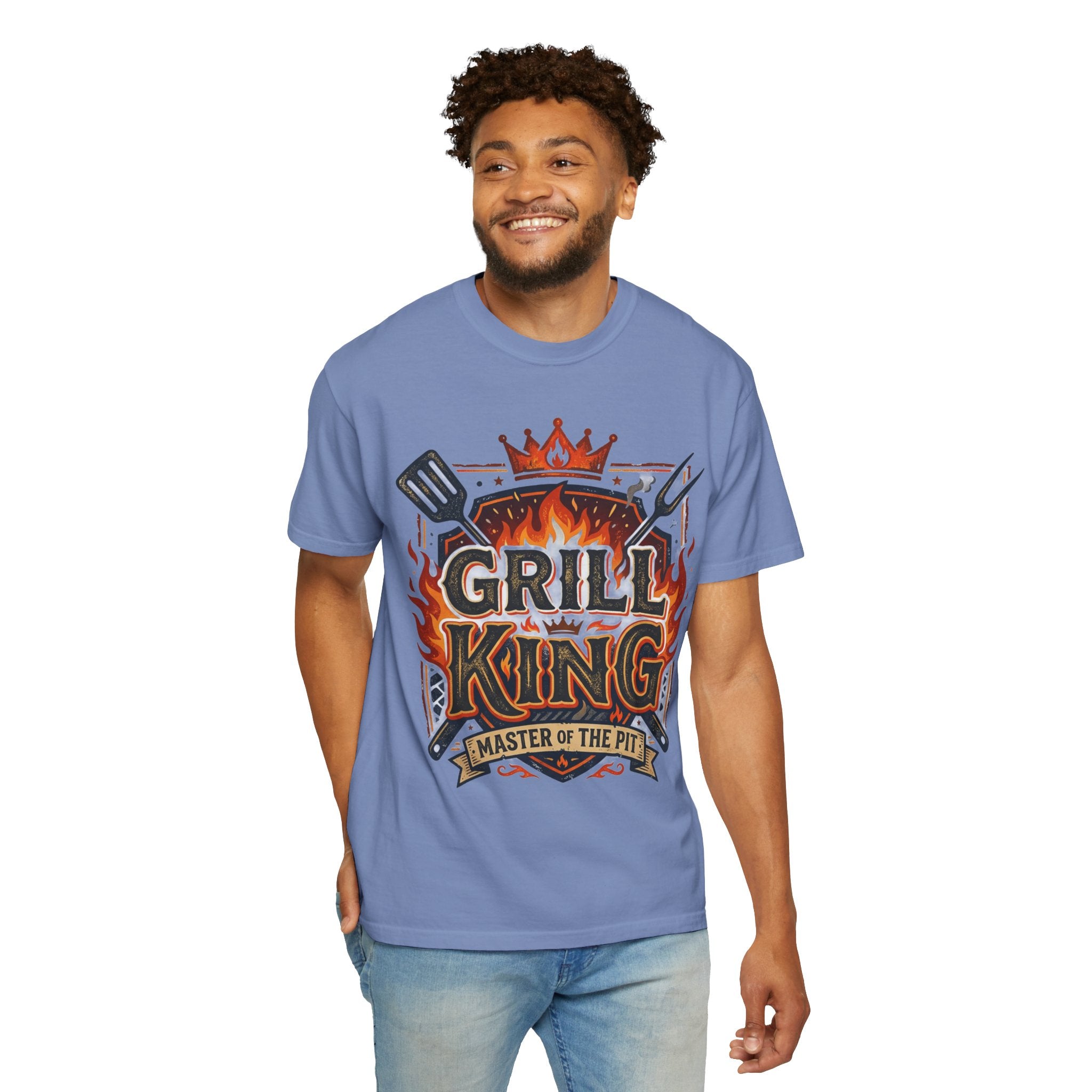 Grill King T-Shirt — Master of the Pit BBQ Tee
