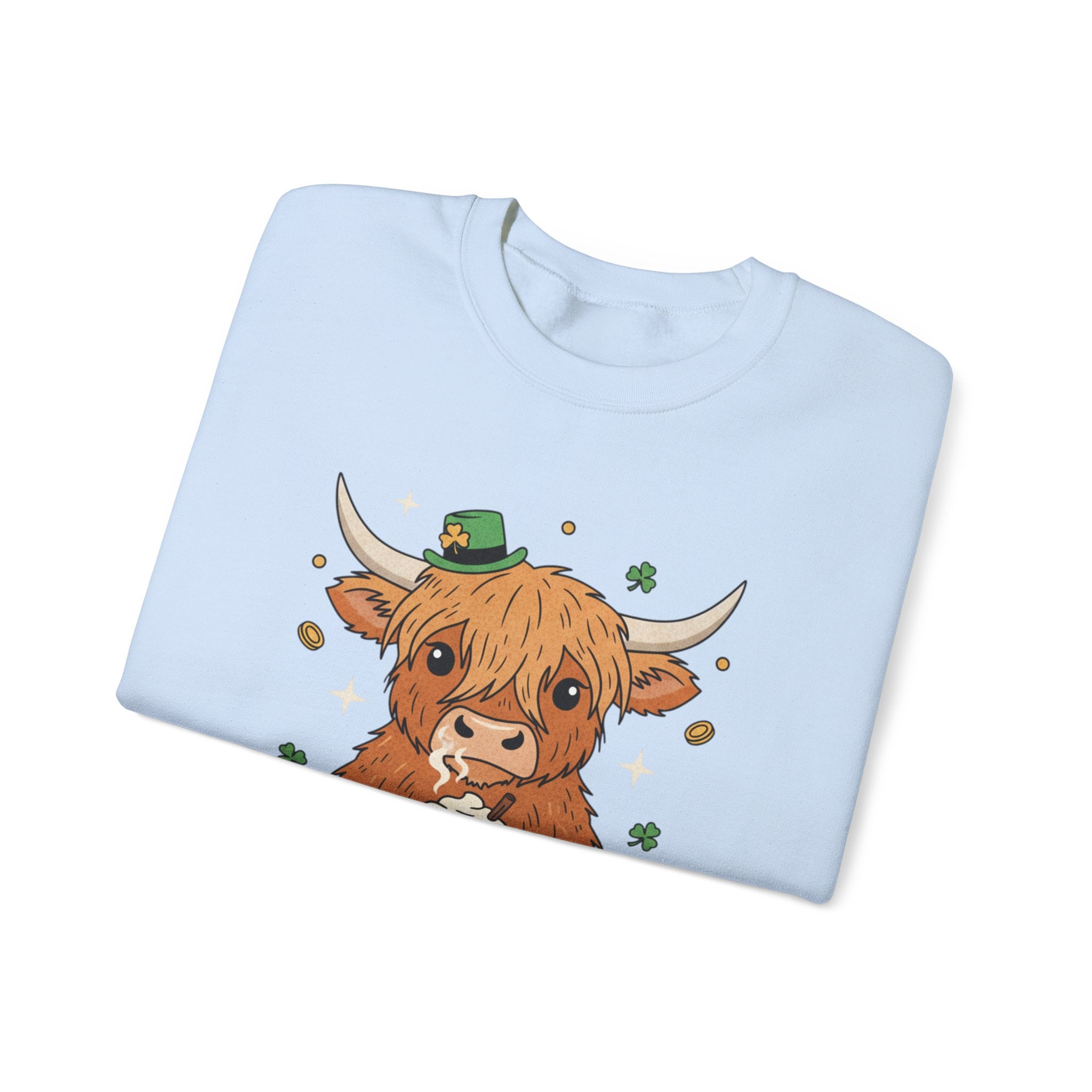 St. Patty’s Highland Cow Sweatshirt