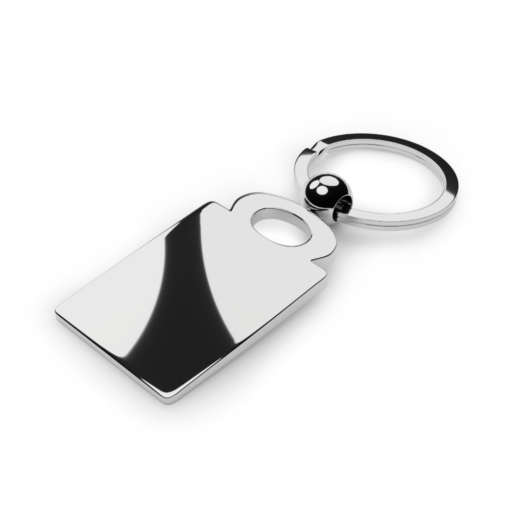 Dragon Rectangle Keyring — Colorful Fantasy Photo Keychain