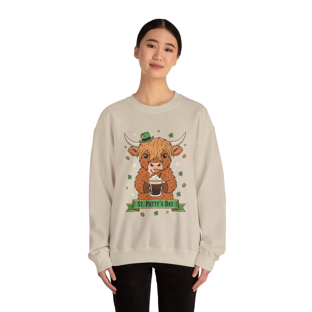 St. Patty’s Highland Cow Sweatshirt