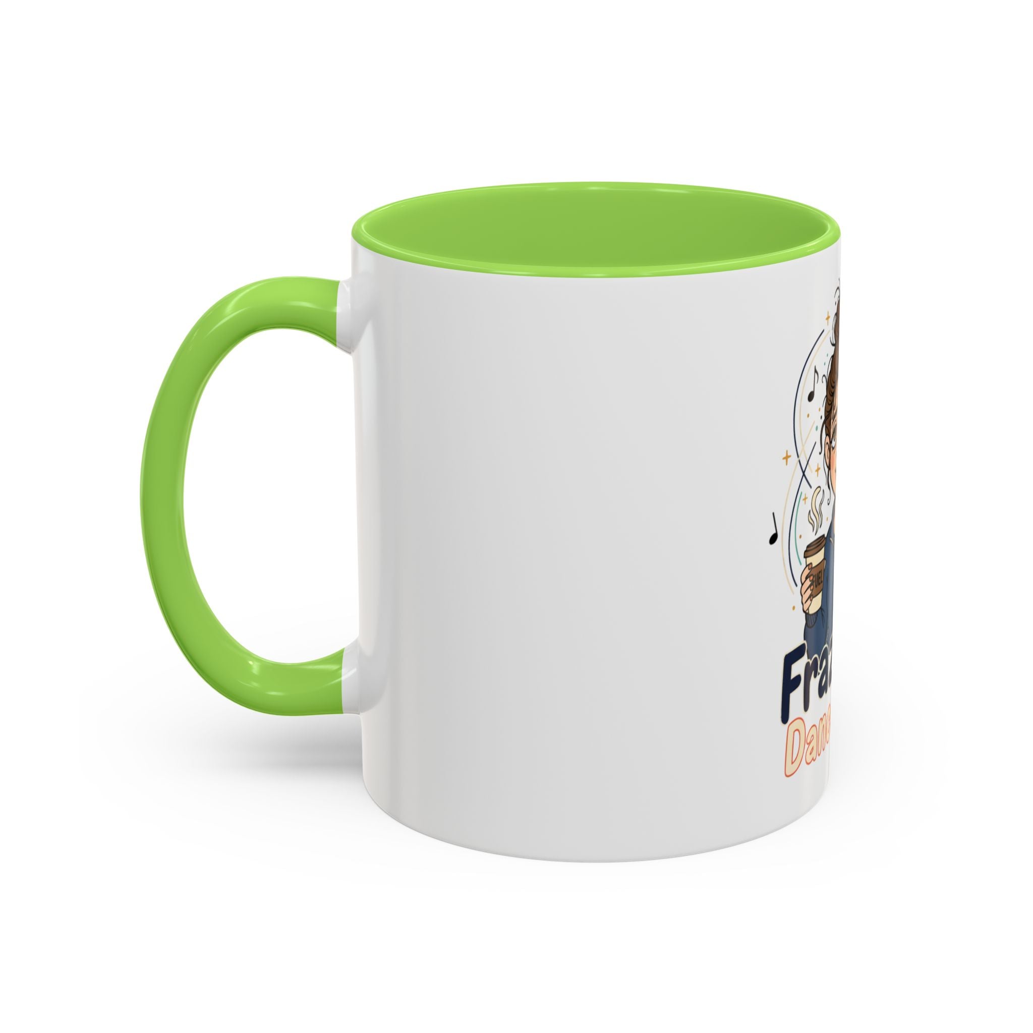 Frazzled Dance Mom Mug — Cute Coffee Cup for Dance Moms (11oz/15oz)