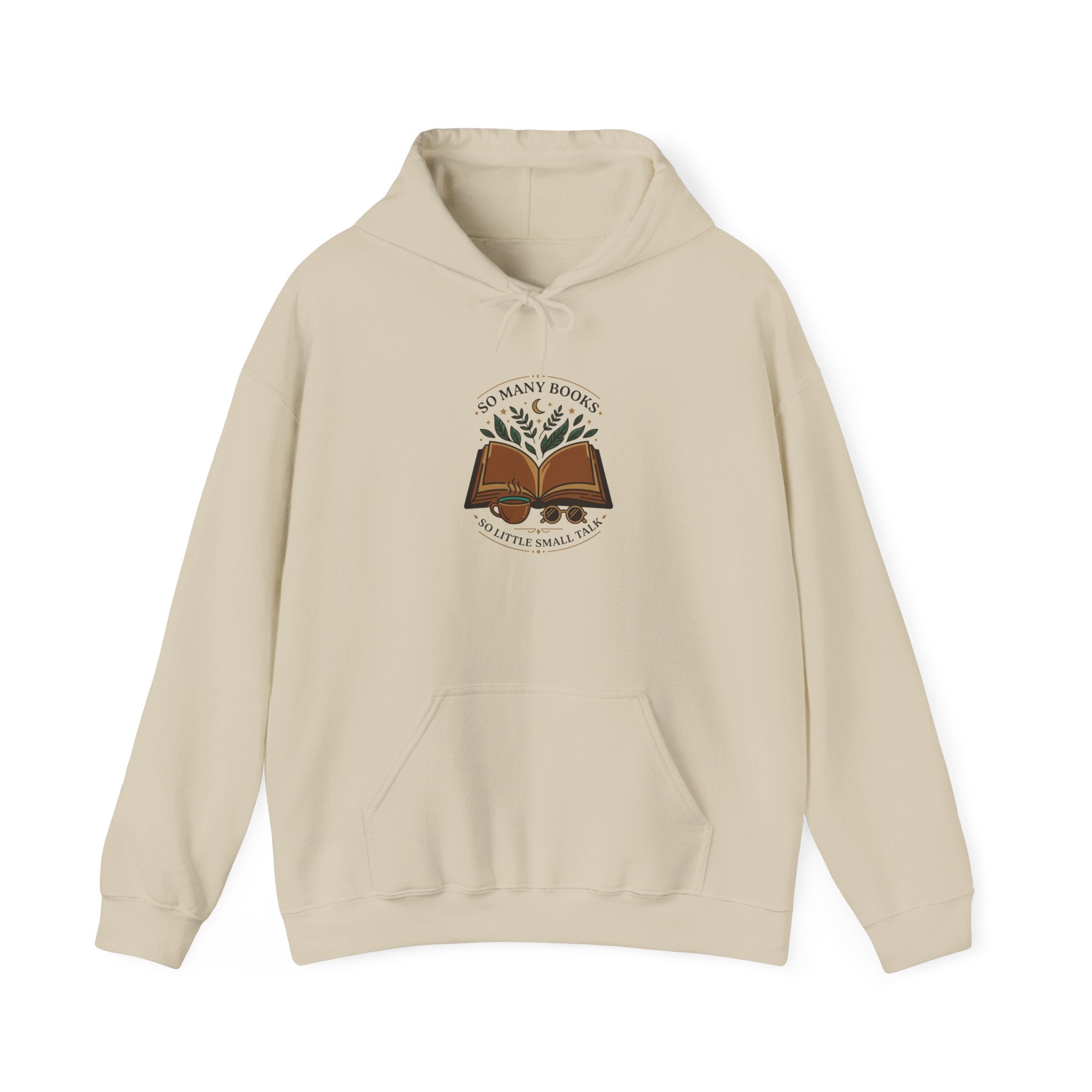 So Many Books, So Little Time Hoodie | Book Lover, Cozy Reader