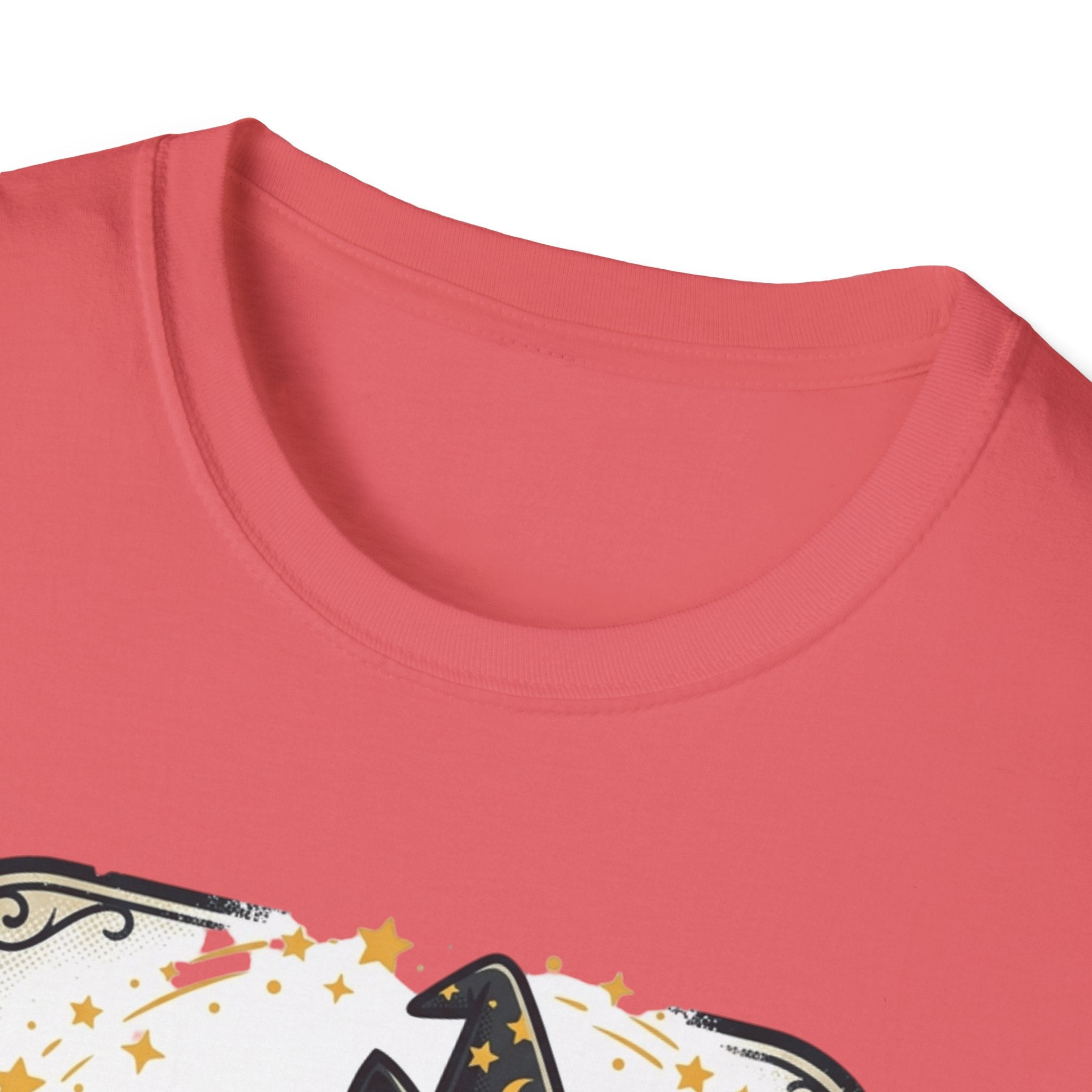 Magician Cat T-Shirt — "The Mysterious Cat" Cute Black Cat Magic Graphic Tee