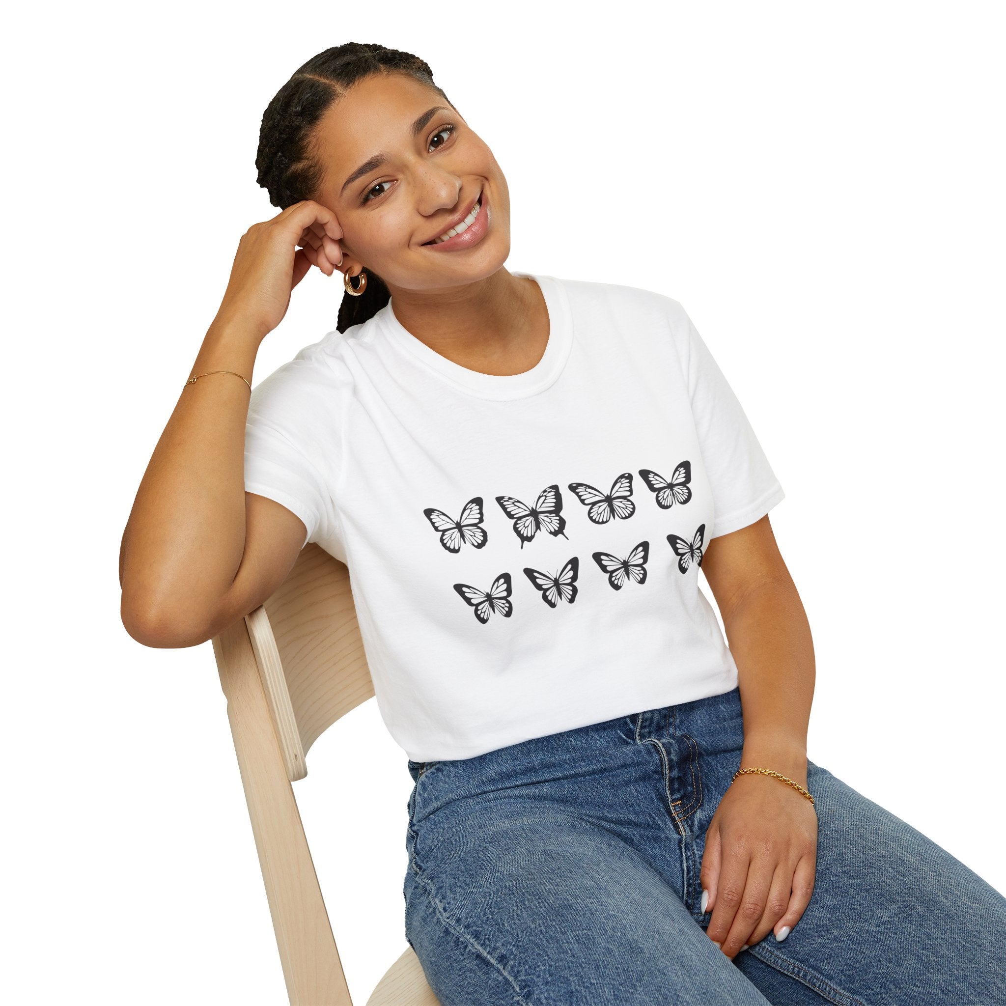 Butterfly Graphic T-Shirt — Vibrant Butterfly Tee