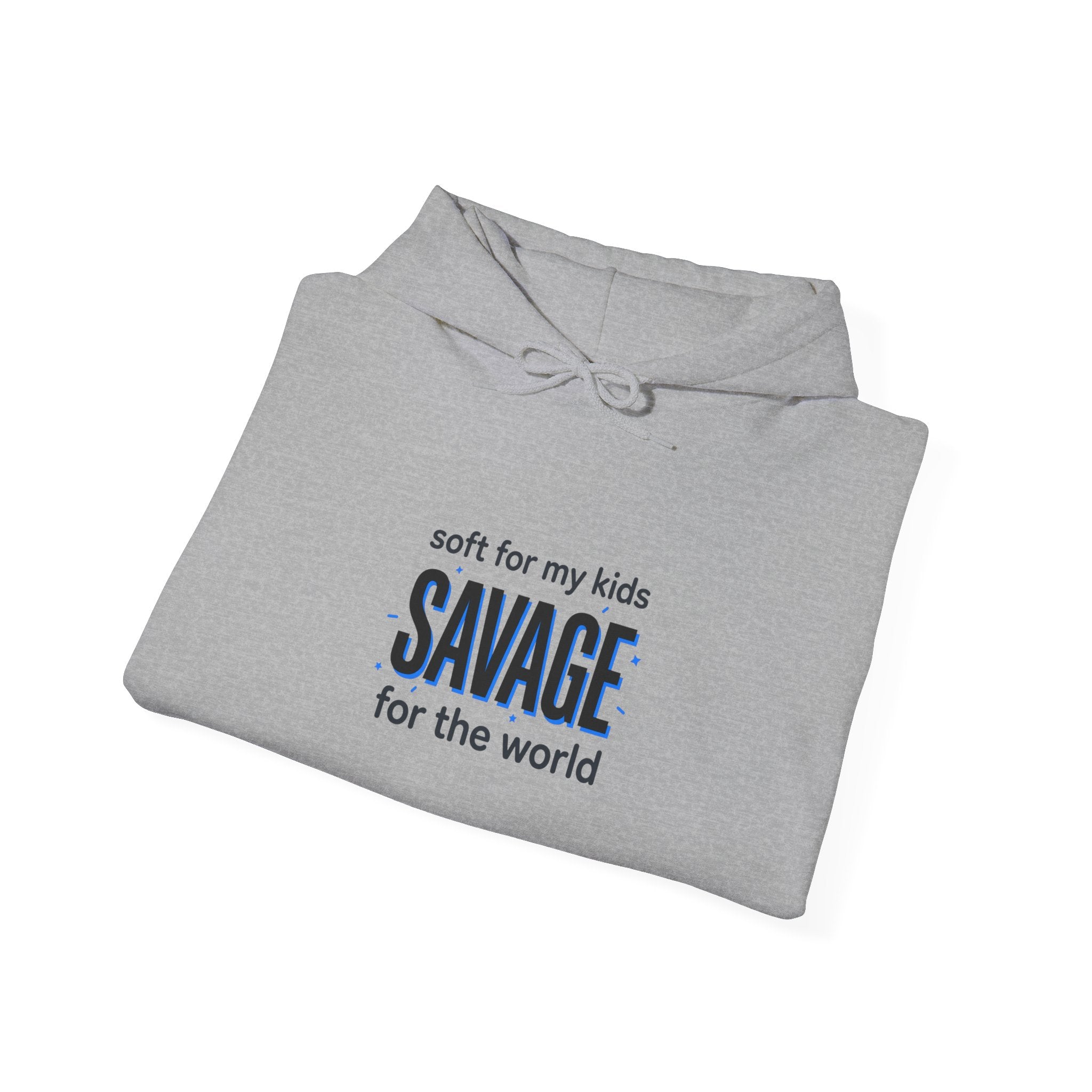 Savage Mom Hoodie | Minimalist Mother’s Day Typographic Sweatshirt